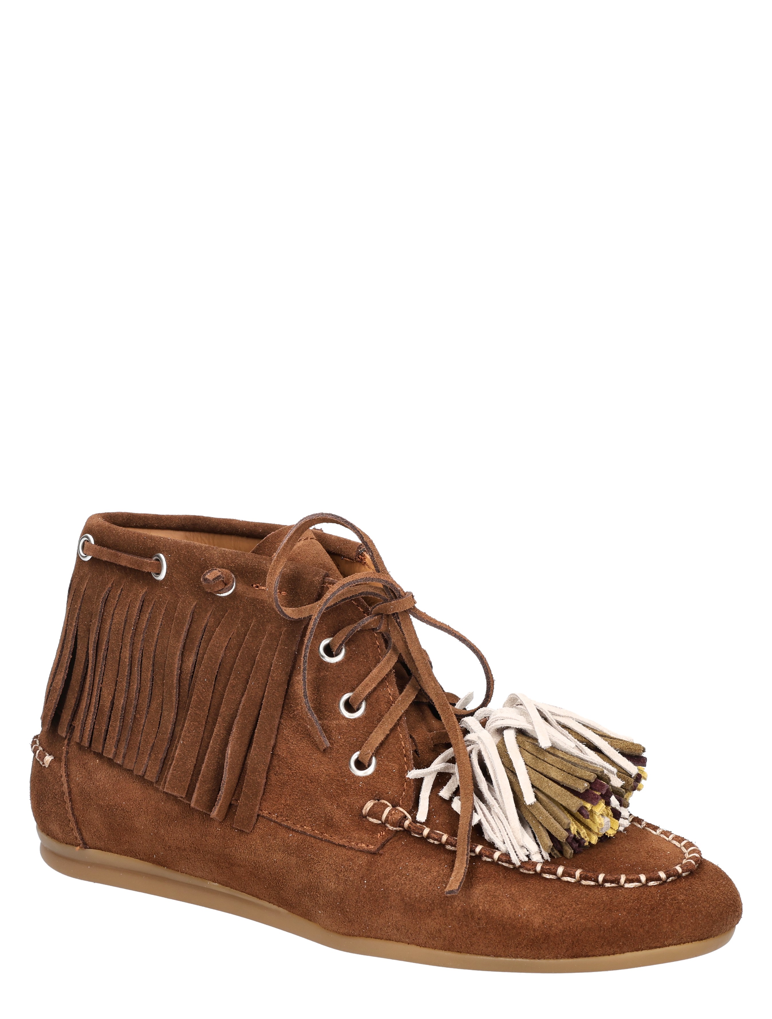 Toral Shoes - Mausi Suede Volley Brown - Dames - Boots - Veter Boots - 49644_22_3