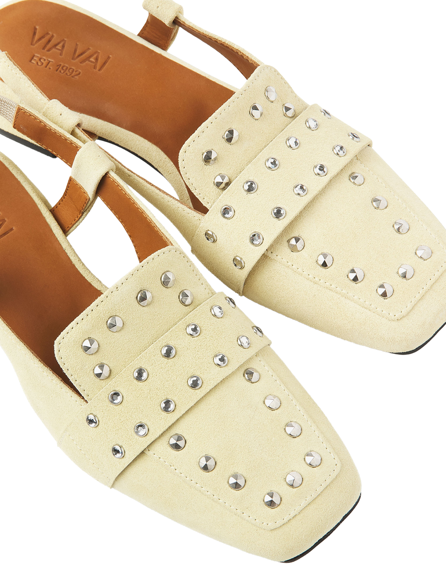 VIA VAI - 62388 Julie Damian 03-716 Sierra Paglia - Dames - Slingbacks - 51358_55_5