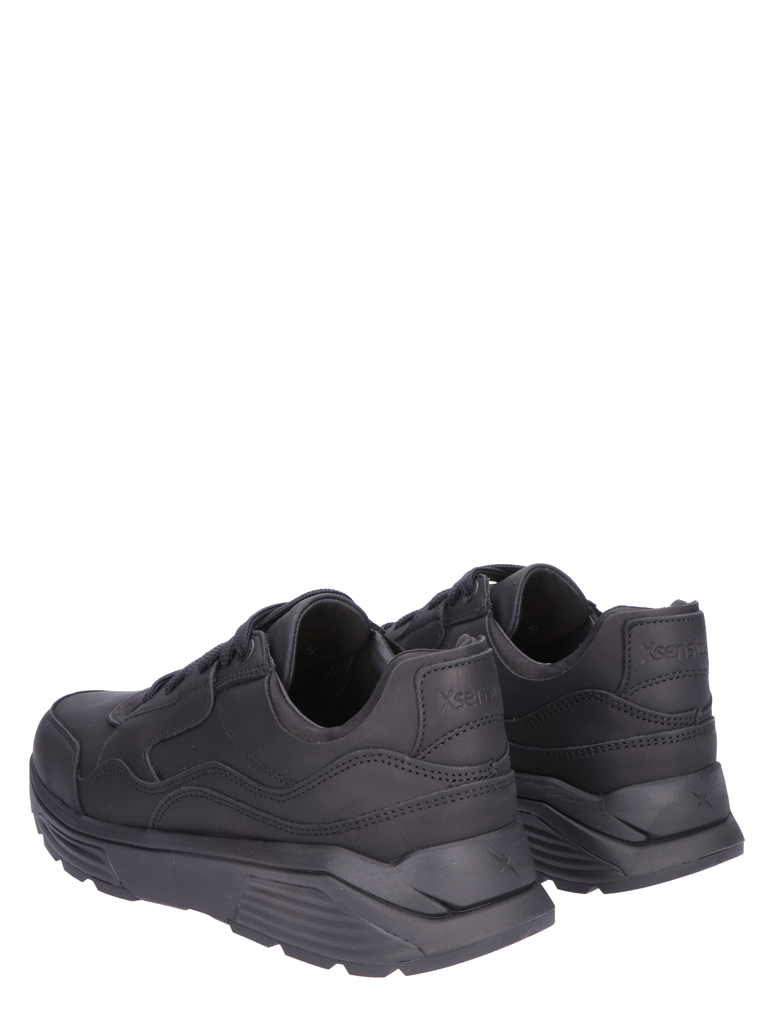 Xsensible - Golden Gate 33200.4 001 Black - Heren - Veterschoenen - Casual Veterschoenen - Lage Sneakers - Sneakers - 45804_11_6