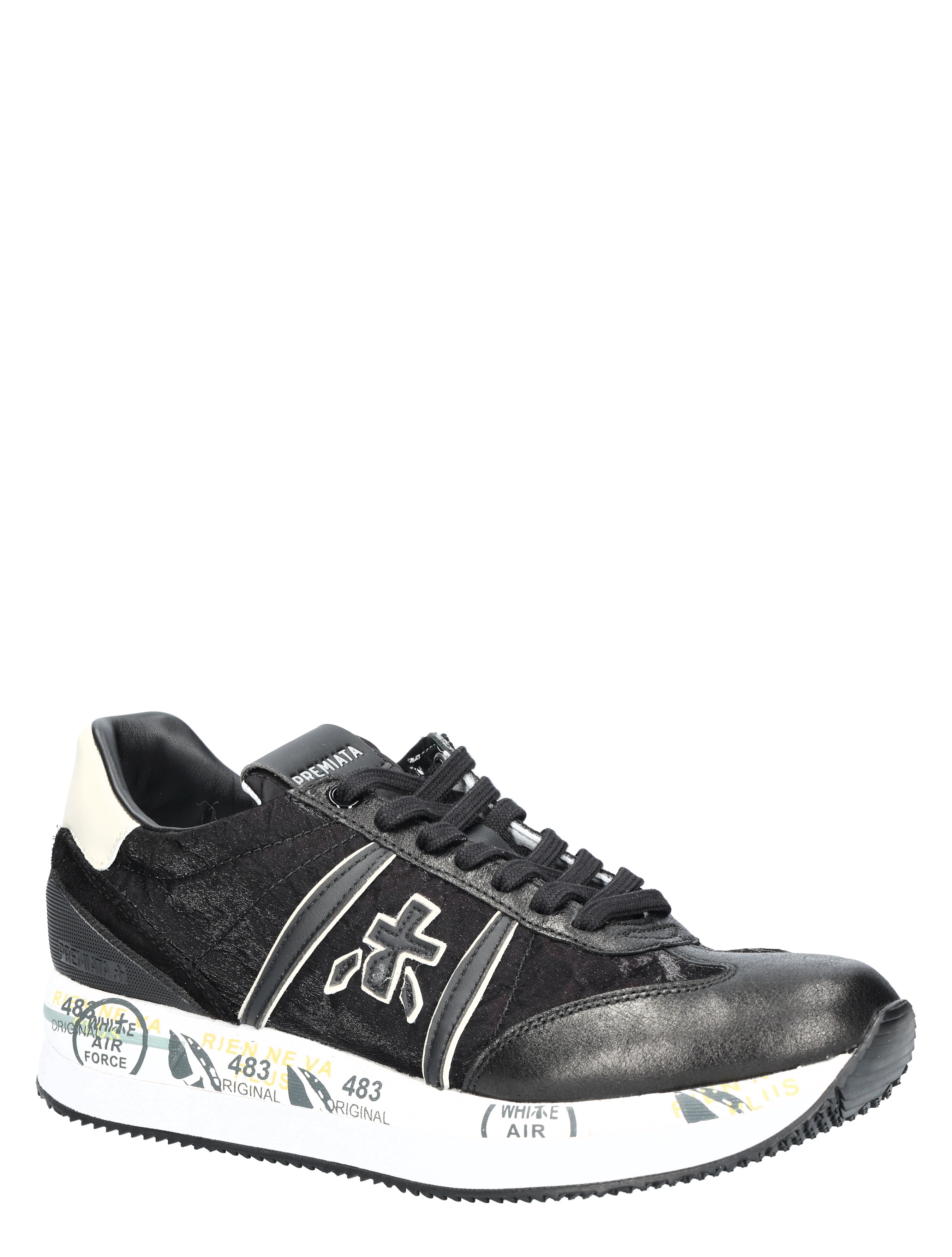 Premiata - Conny Women 6987 Black - Sneakers - Dames - Lage Sneakers - 48268_11_3