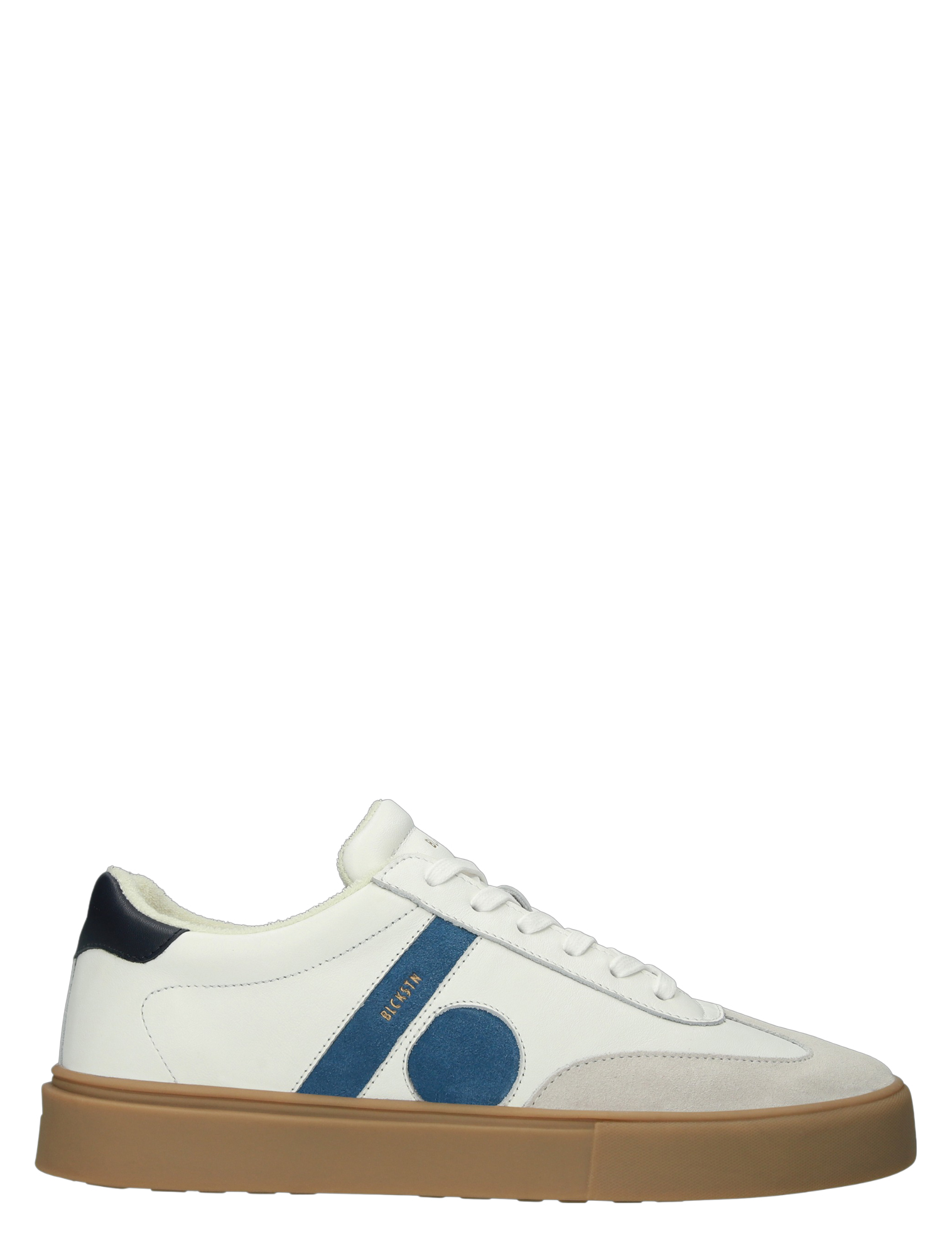 Blackstone Footwear - EG554 White Blue - Heren - Lage Sneakers - Sneakers - 51753_83_1