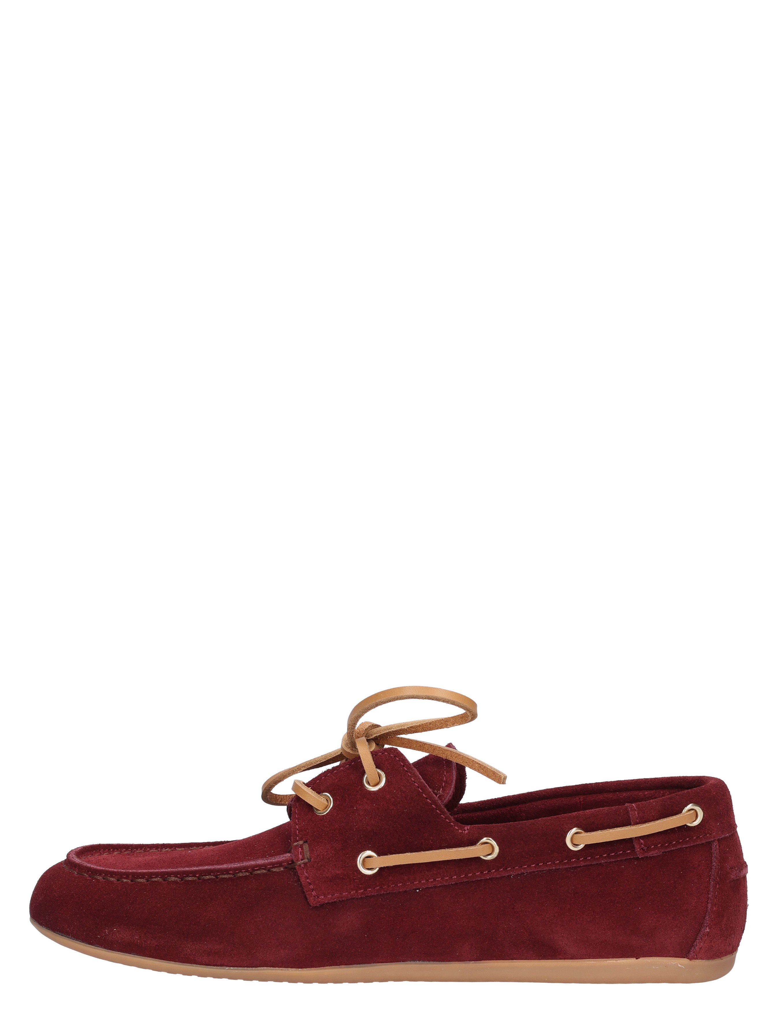 Miss Behave - Xanthi 1-s Bordeaux Suede Loafer - Dames - Veterschoenen - Casual Veterschoenen - 50762_42_2