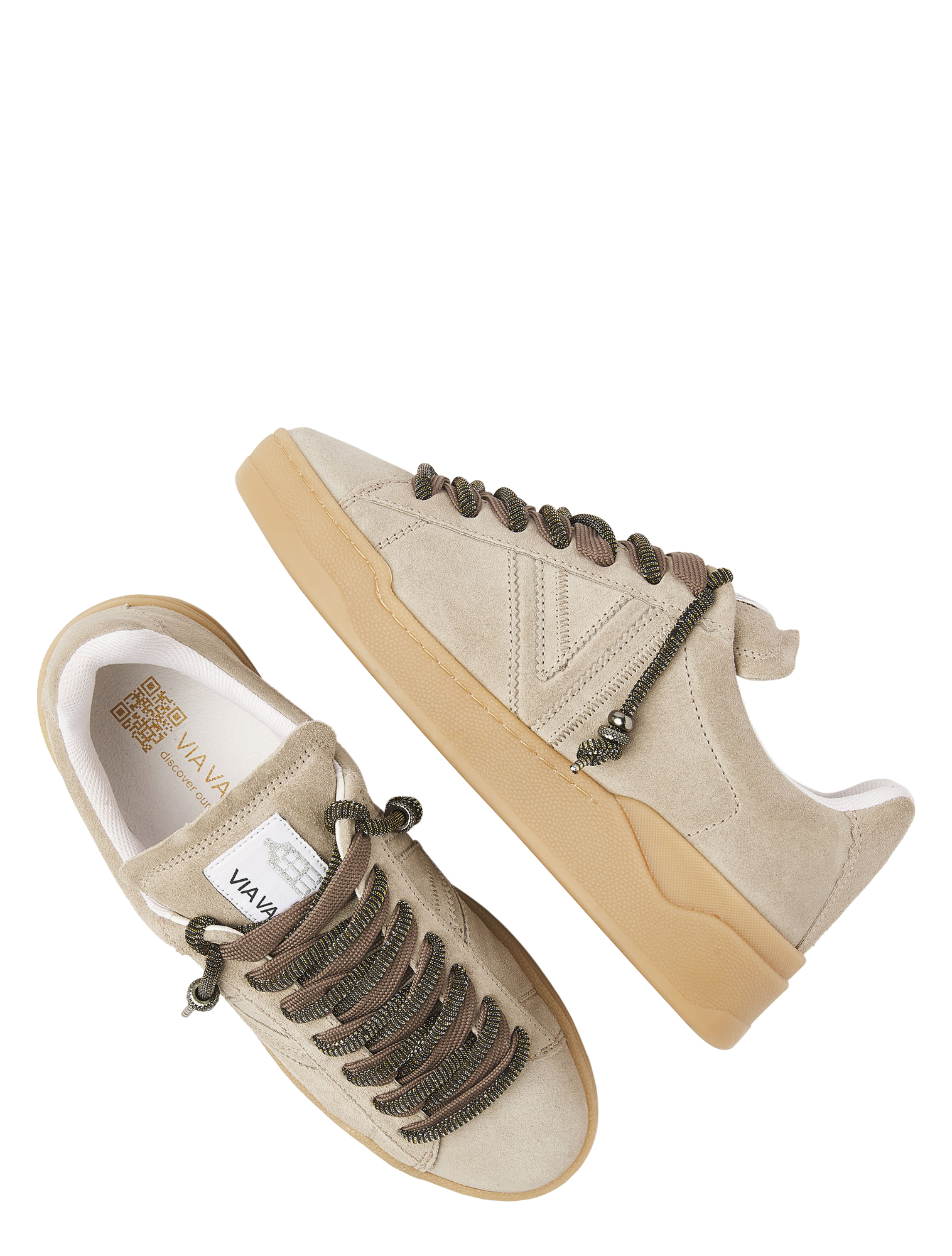 VIA VAI - Sam Kyli 62188 03-204 Grey - Sneakers - Dames - Lage Sneakers - 50044_99_4