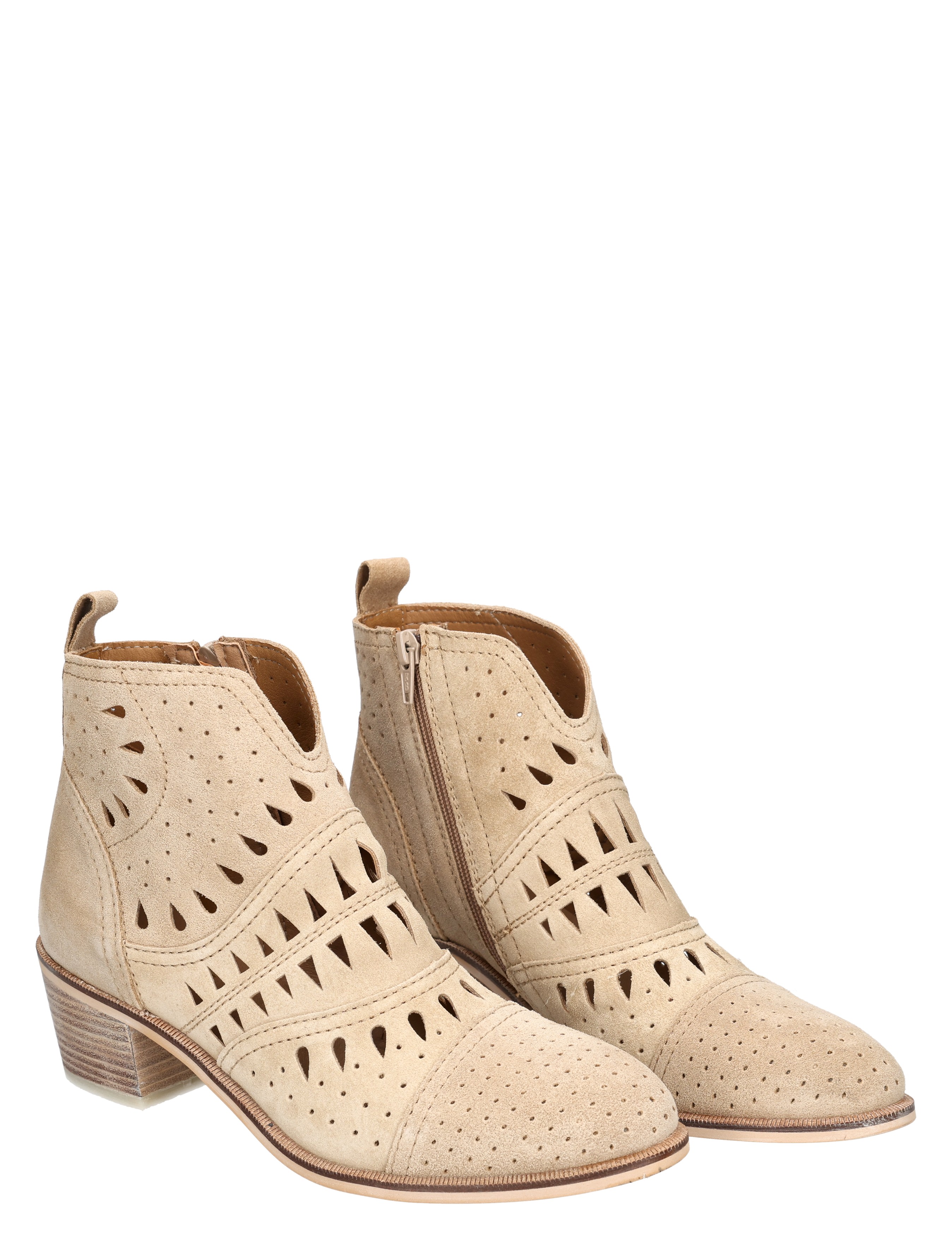 Alpe - 5433 Beige - Dames - Boots - Enkellaarsjes - 50750_77_5