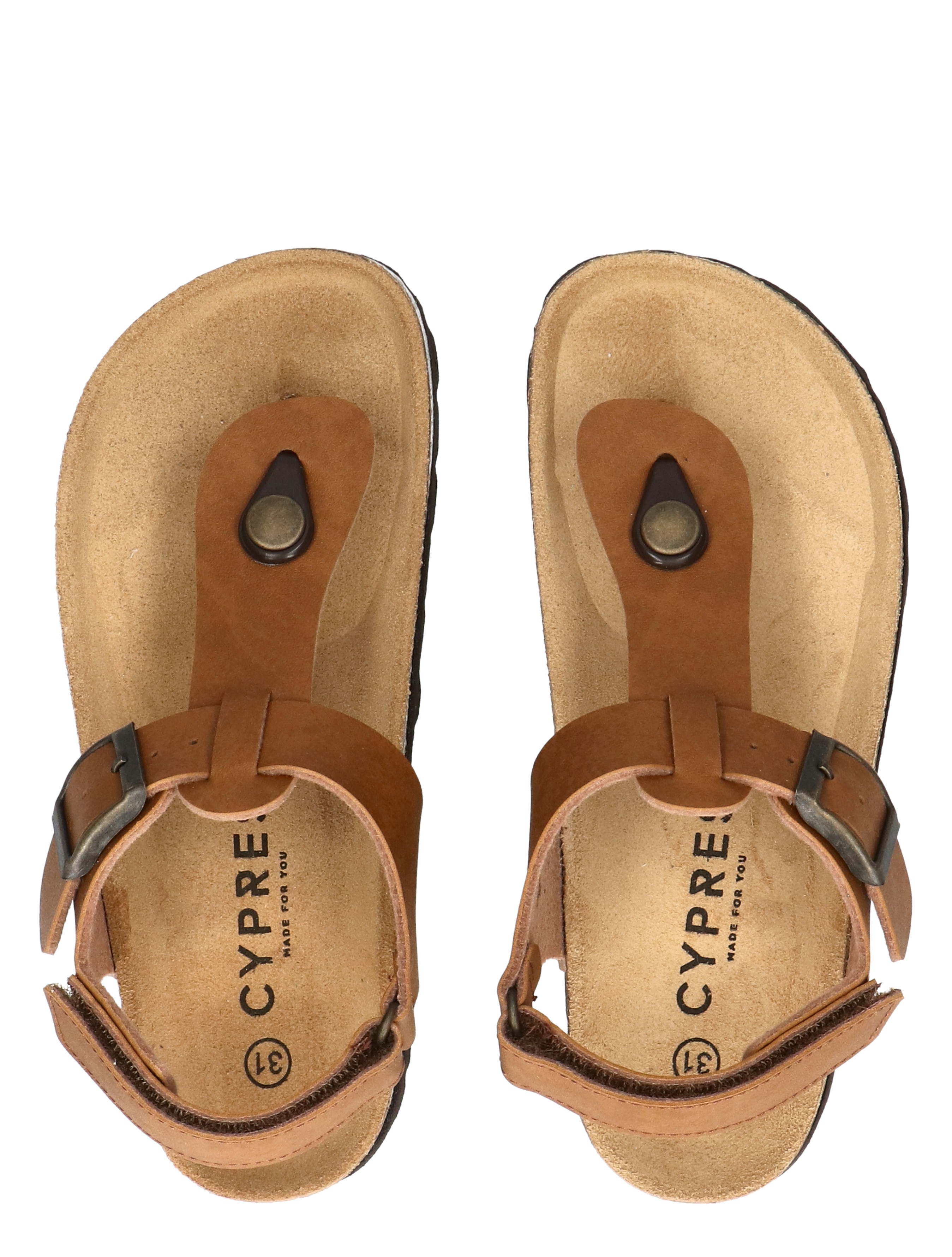 Cypres - Juan  01814625 Cognac - Sandalen - Jongens - 50802_22_7