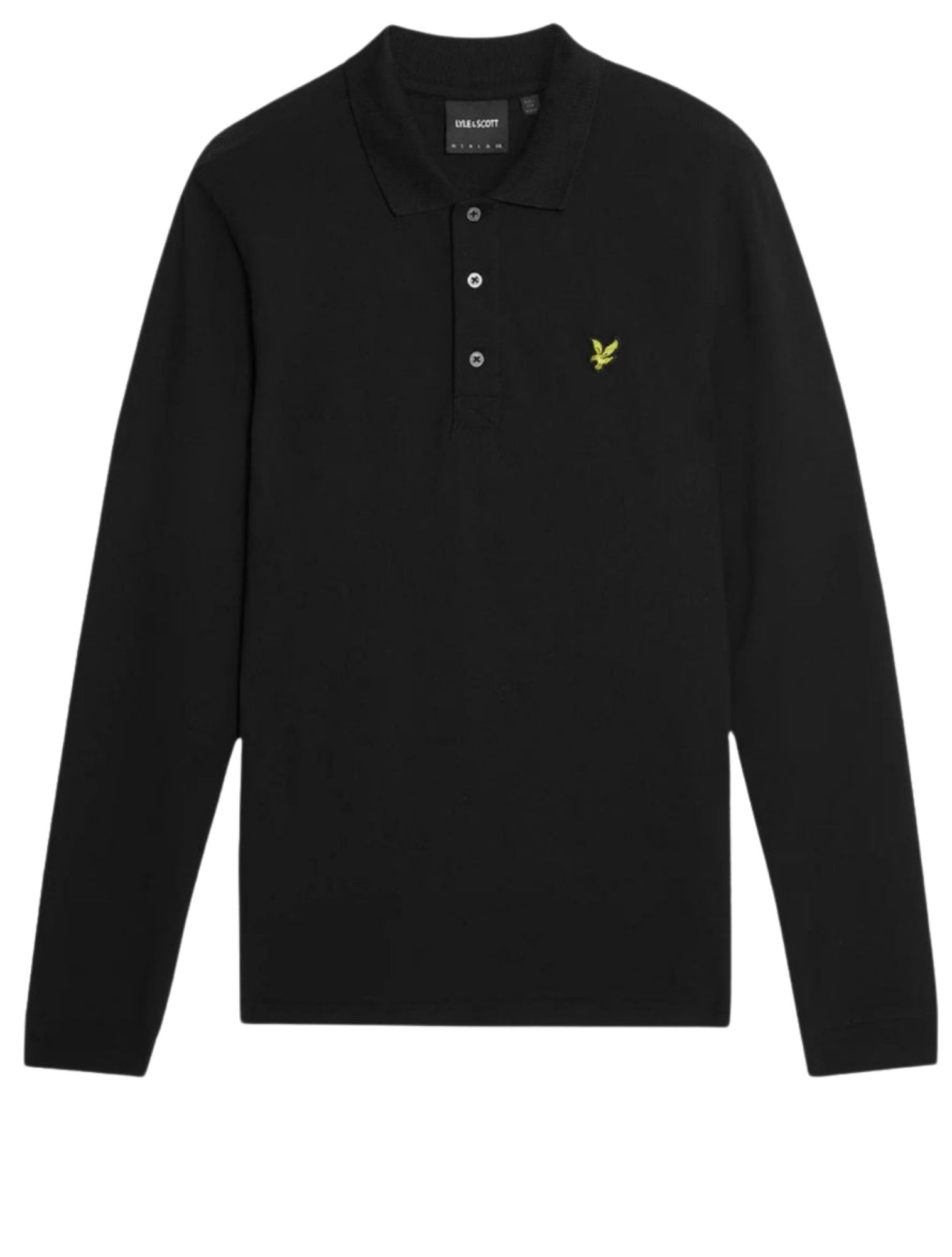 Lyle and Scott - LS Polo Shirt Jet Black - Heren - T-Shirts & Polos - 48539_11_1