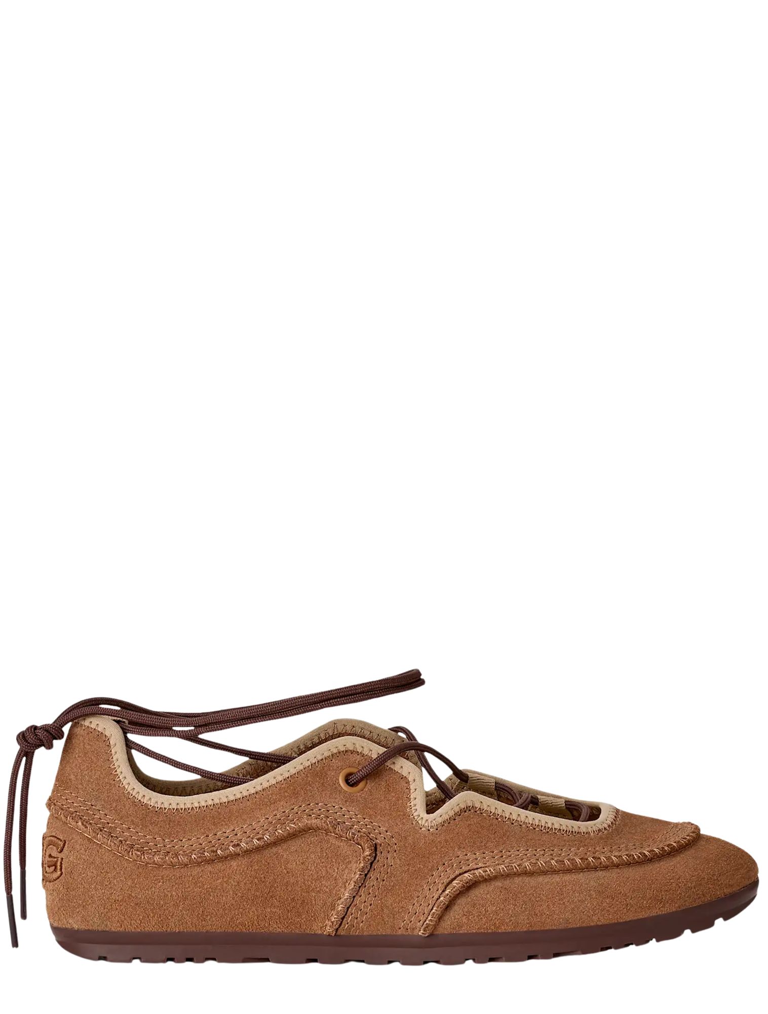 UGG - Quill Ballet Sneaker Chestnut Sand - Dames - Sneakers - Lage Sneakers - 51162_22_1
