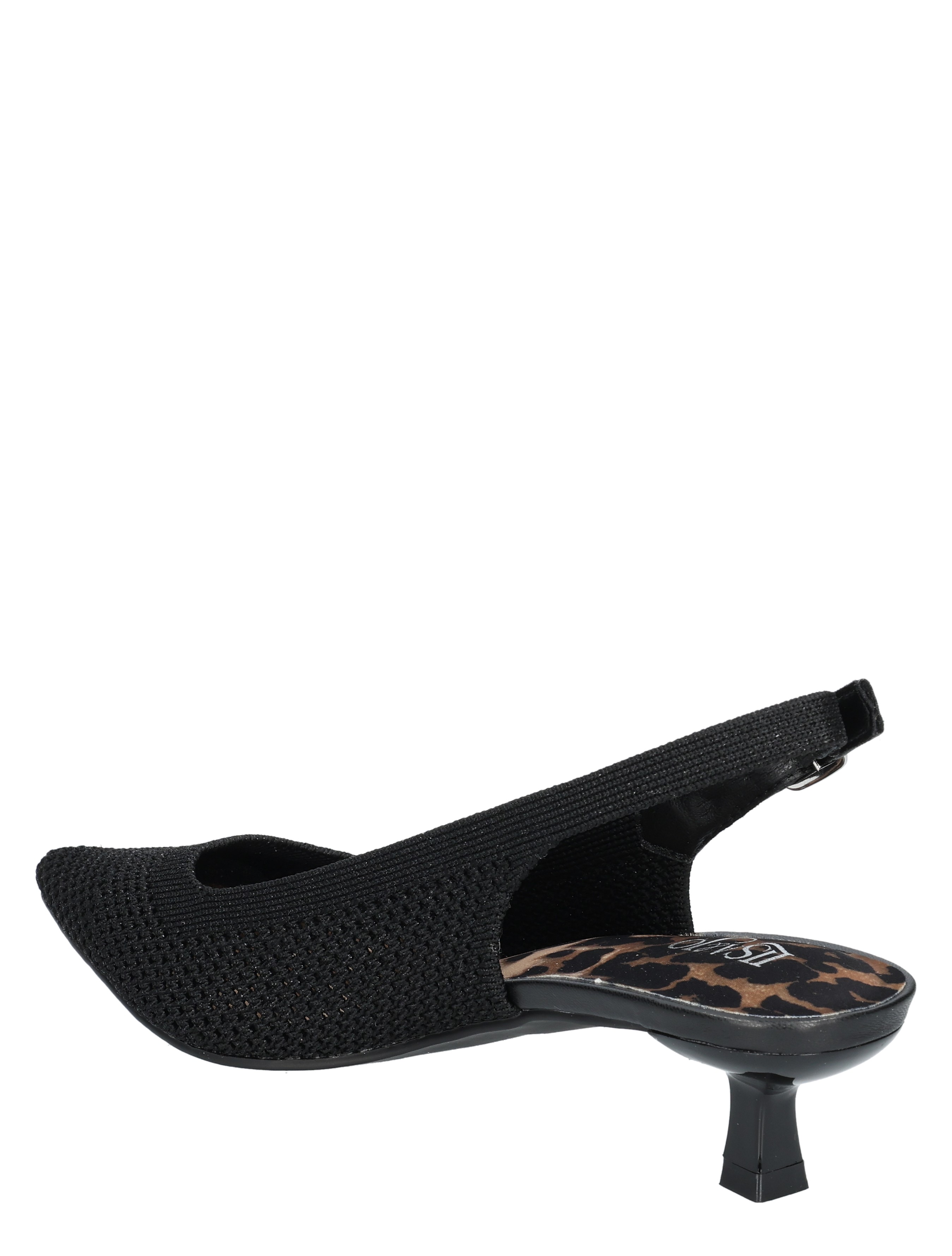 Lisa & Jo - Zuza Black Silver Knit - Dames - Pumps - 50871_11_4