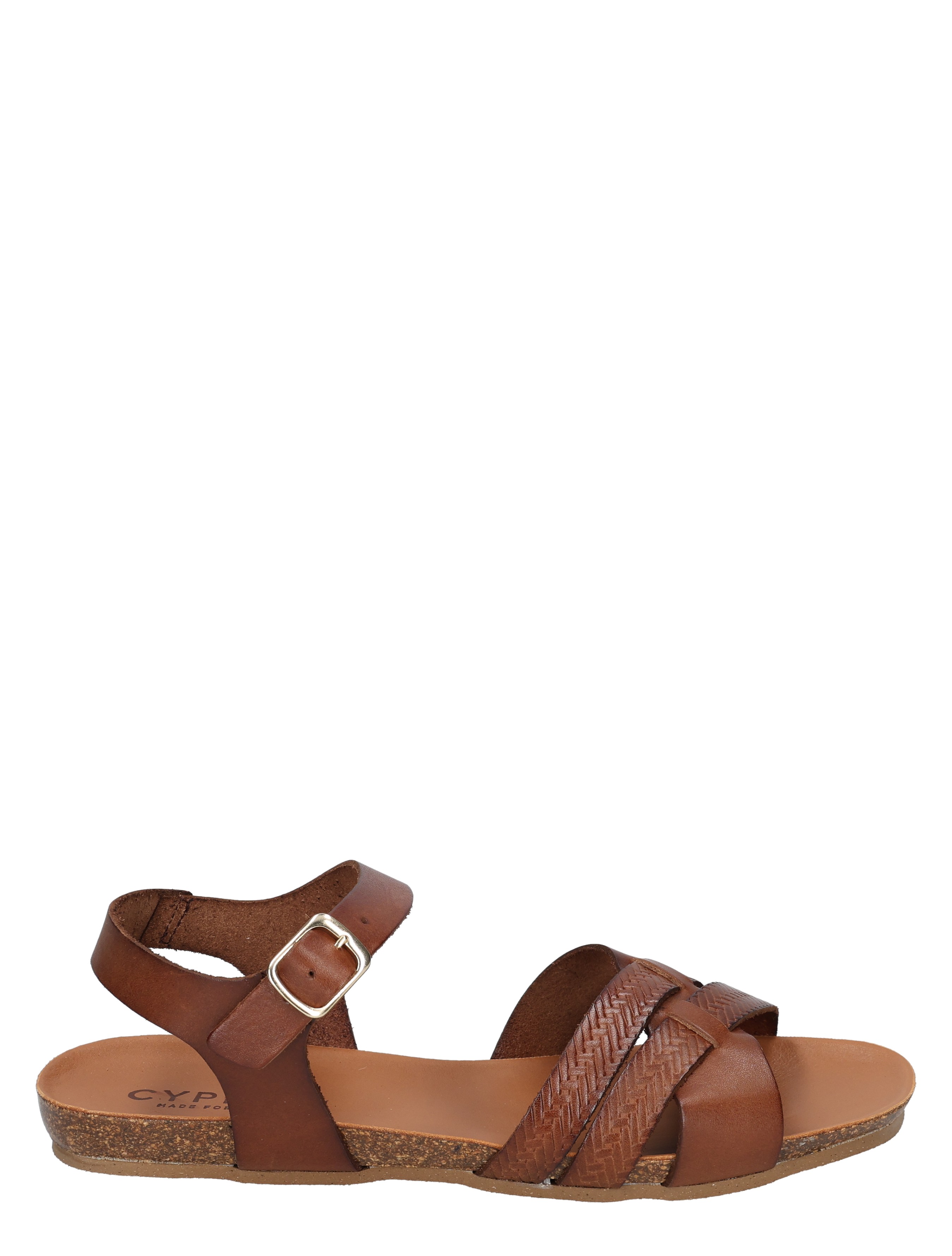 Cypres - Zilvia Brown - Dames - Sandalen - 50882_22_1