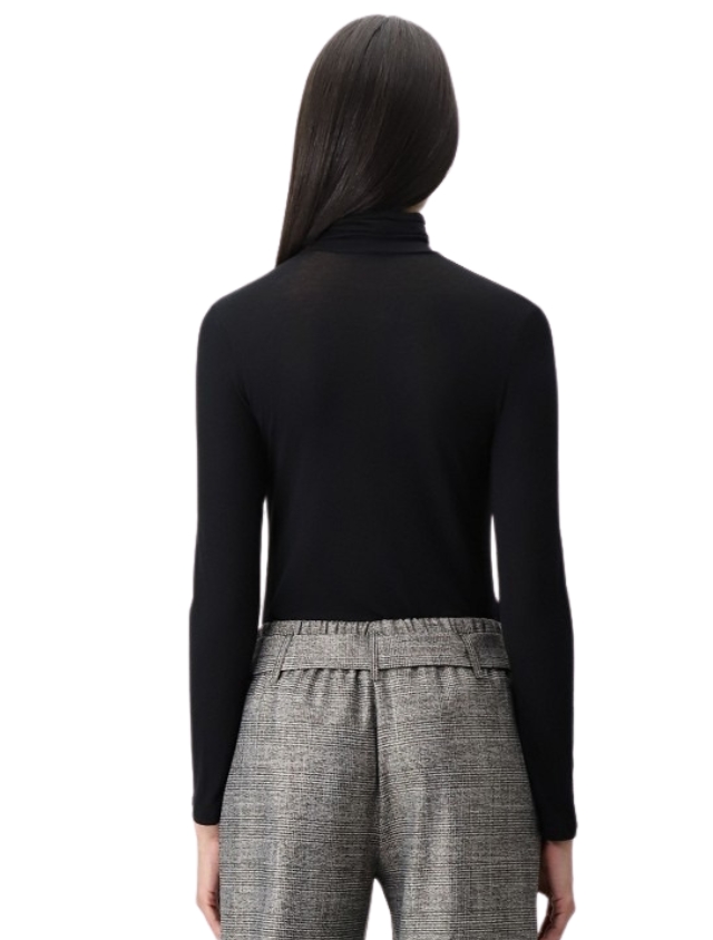 Oroblu - Perfect Line Cashmere Turtleneck 9999 Black - Dames - Truien en Sweaters - 45420_11_3