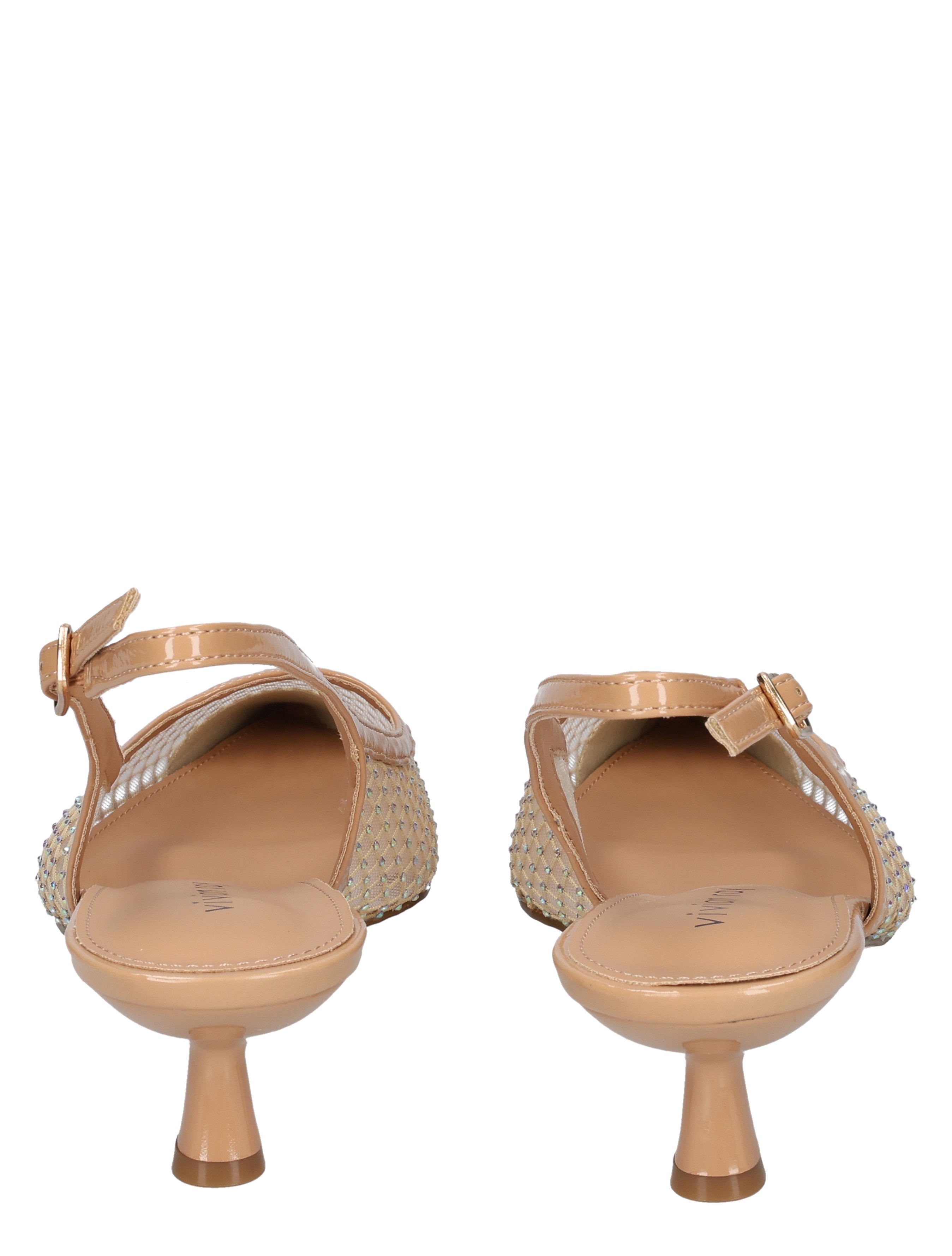 Vivian Ray - Zhou 2615023 Nude Mesh - Dames - Pumps - 50207_77_6
