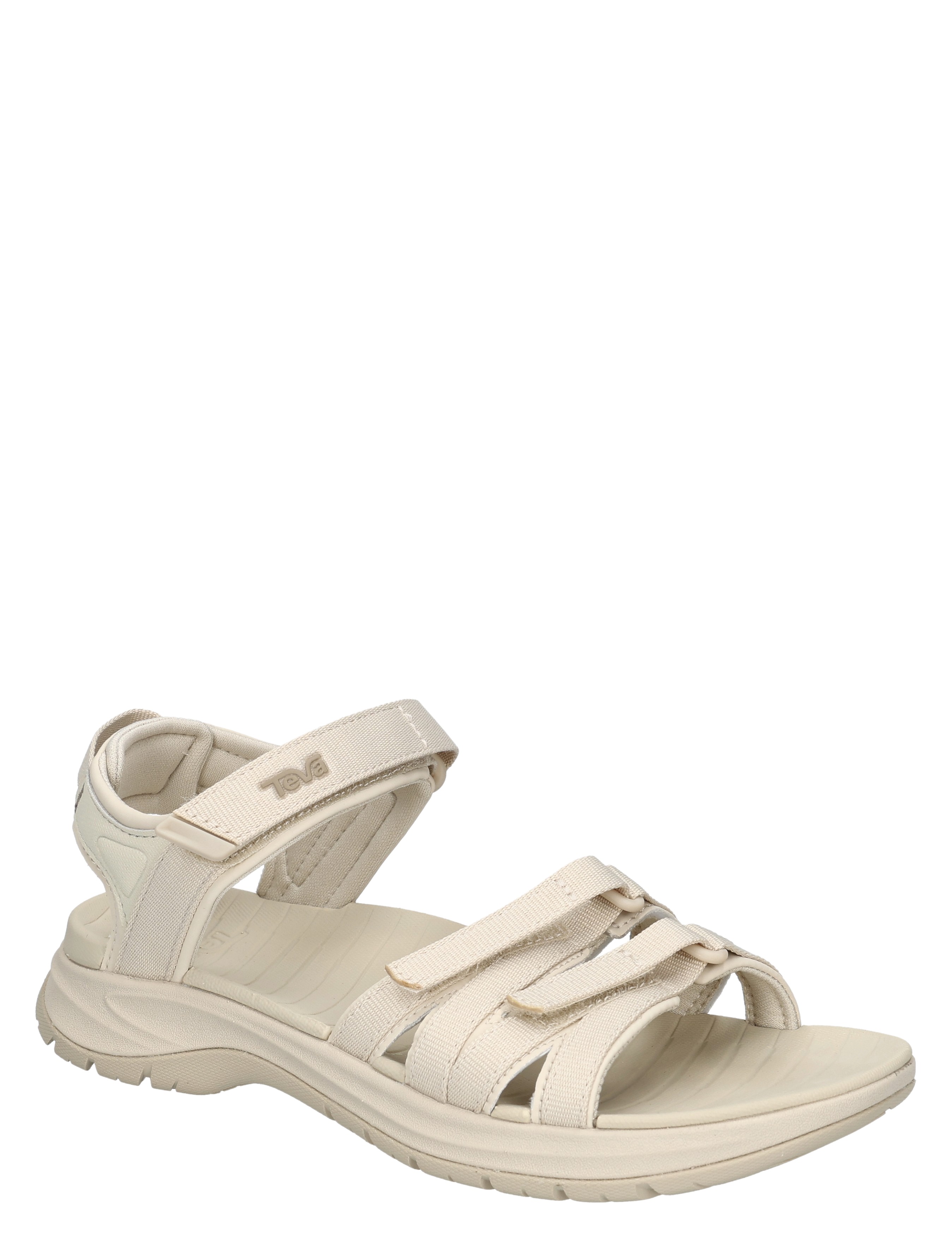 sandalen, sandalen met klittenband, open schoen, witte sandalen, sportsandalen