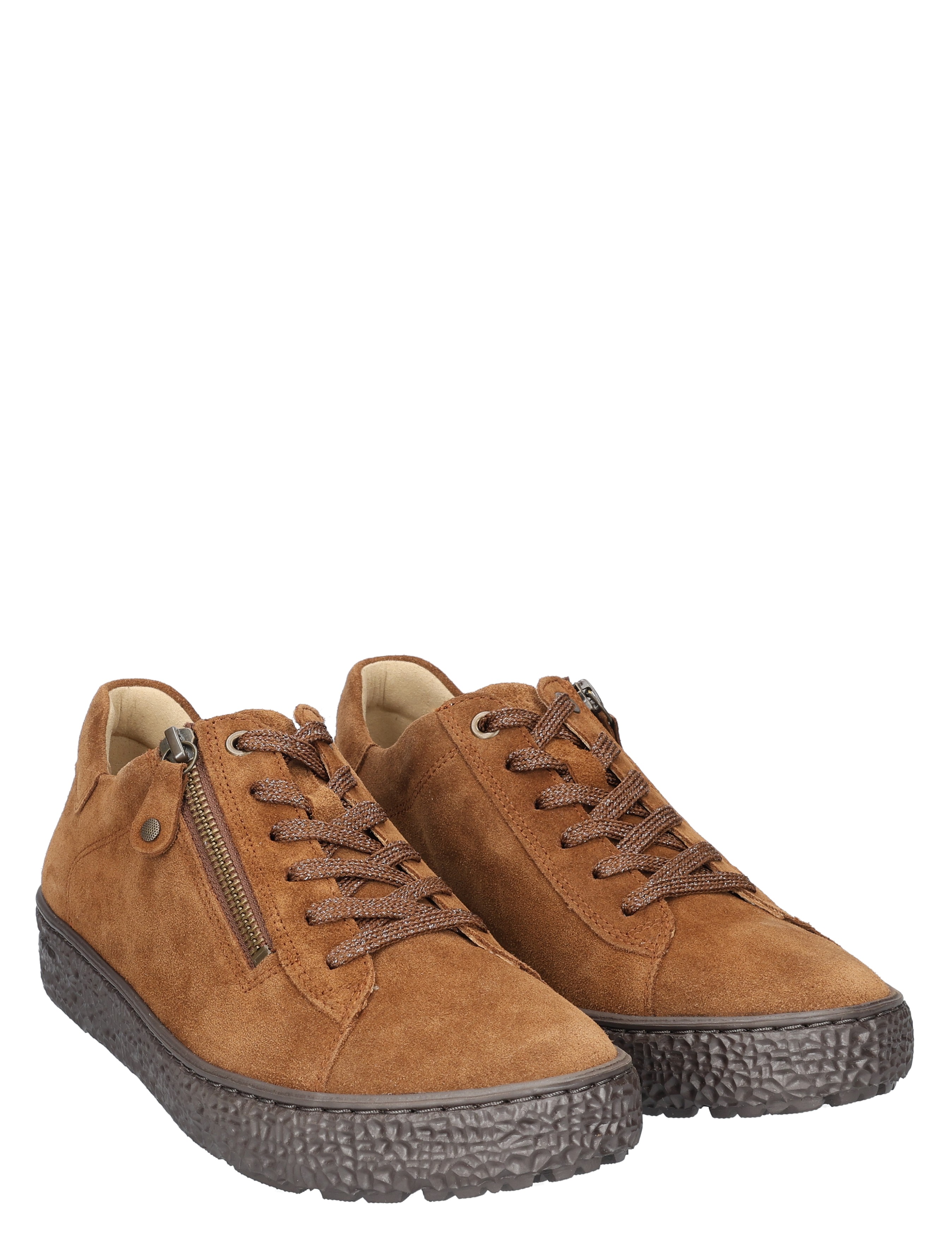 sneakers, bruine schoenen, suede, veters, zijsluiting