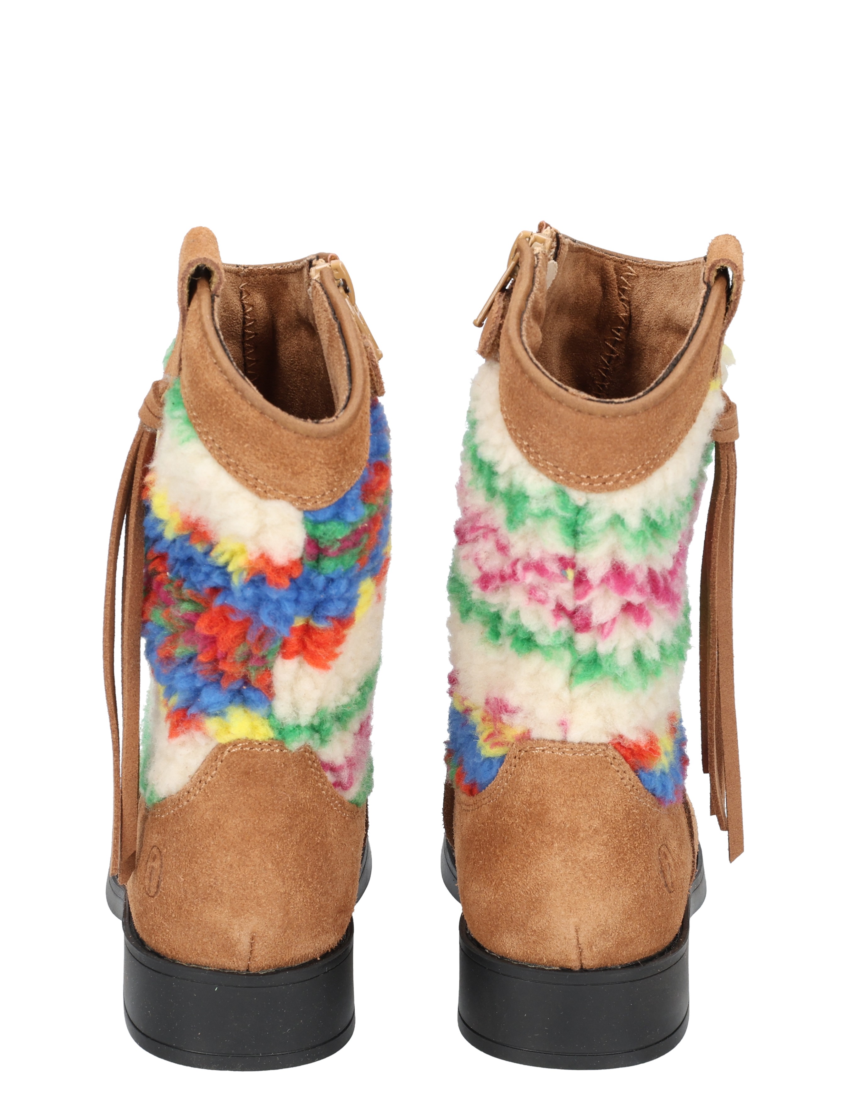 colorful, vacht, laarzen, enkellaarsjes, veters