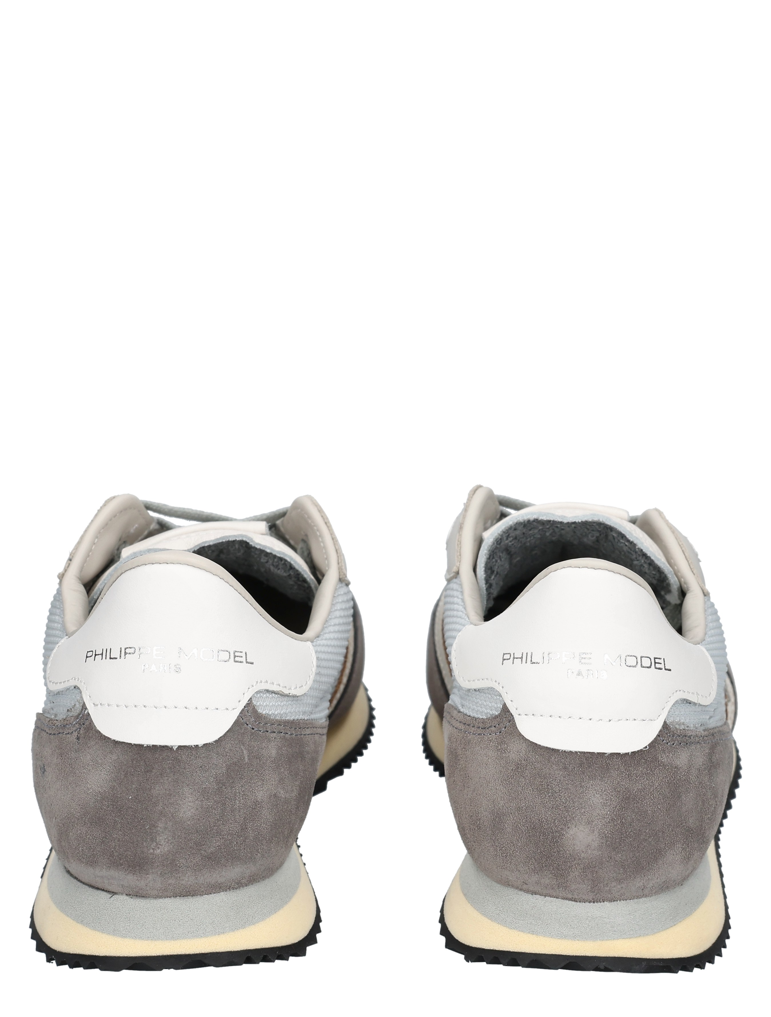 Philippe Model - BVLU Blville Low Man W003 Mondial Gris - Heren - Lage Sneakers - Sneakers - 49967_99_7