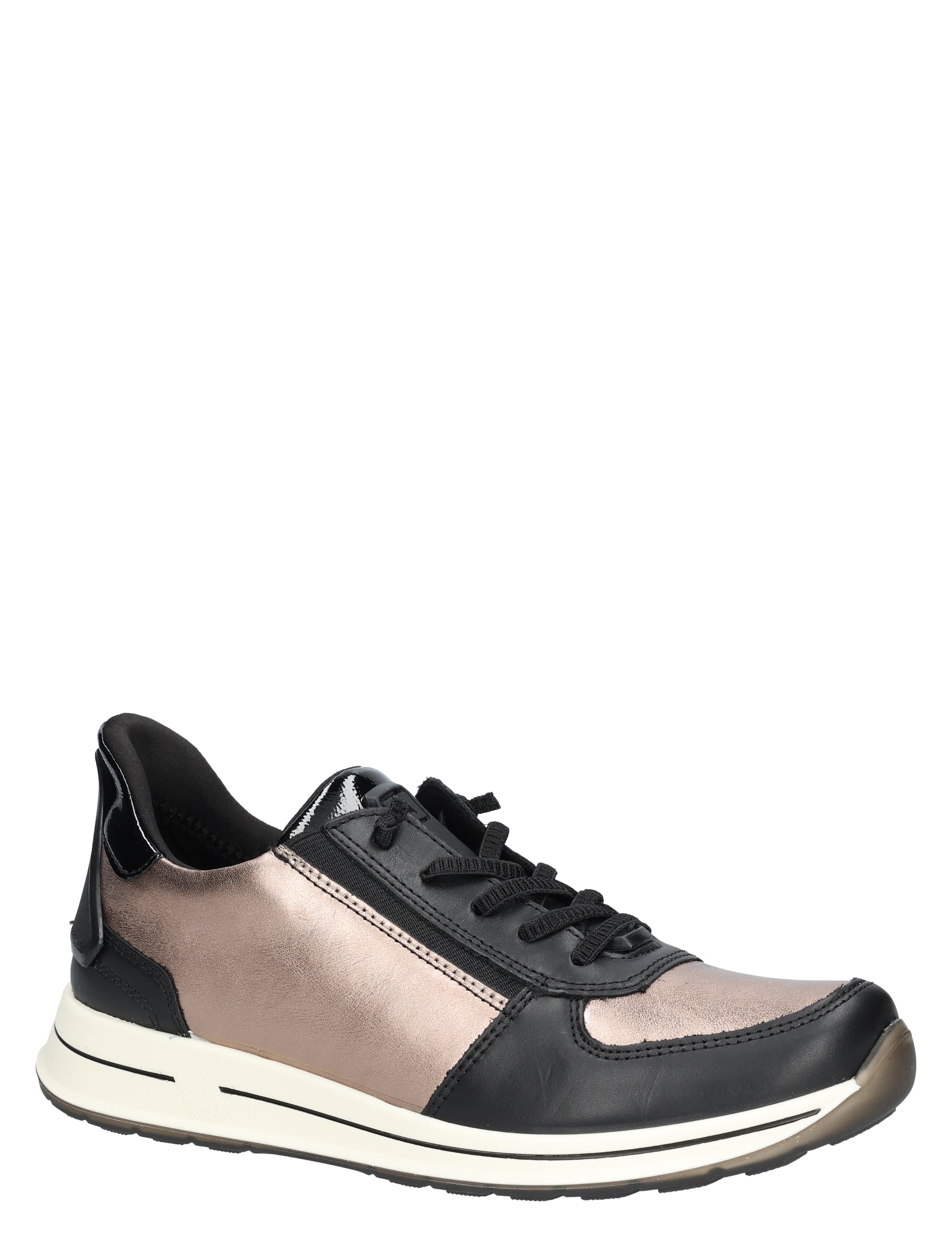 Ara - 12-24836-15 15 SCHWARZ,CASHMERE - Dames - Veterschoenen - Casual Veterschoenen - 48826_53_3