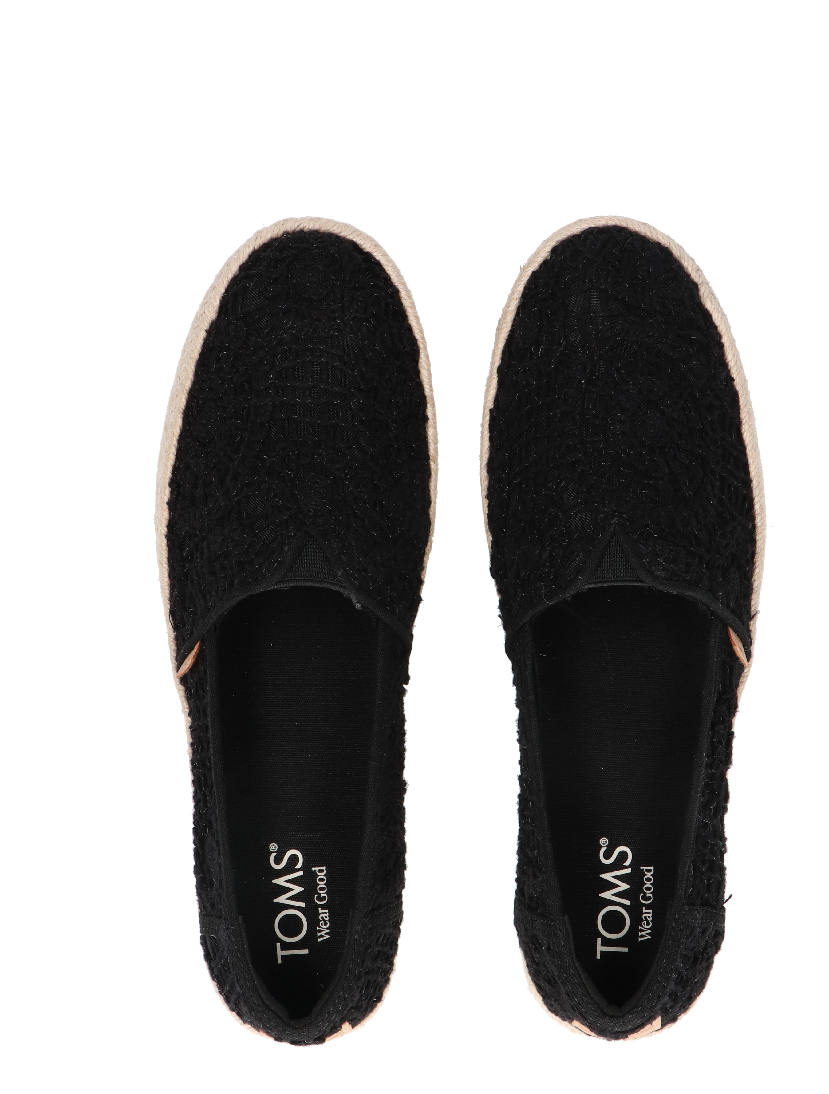 Toms - Valencia Crochet Black - Dames - Espadrilles - 46996_11_7