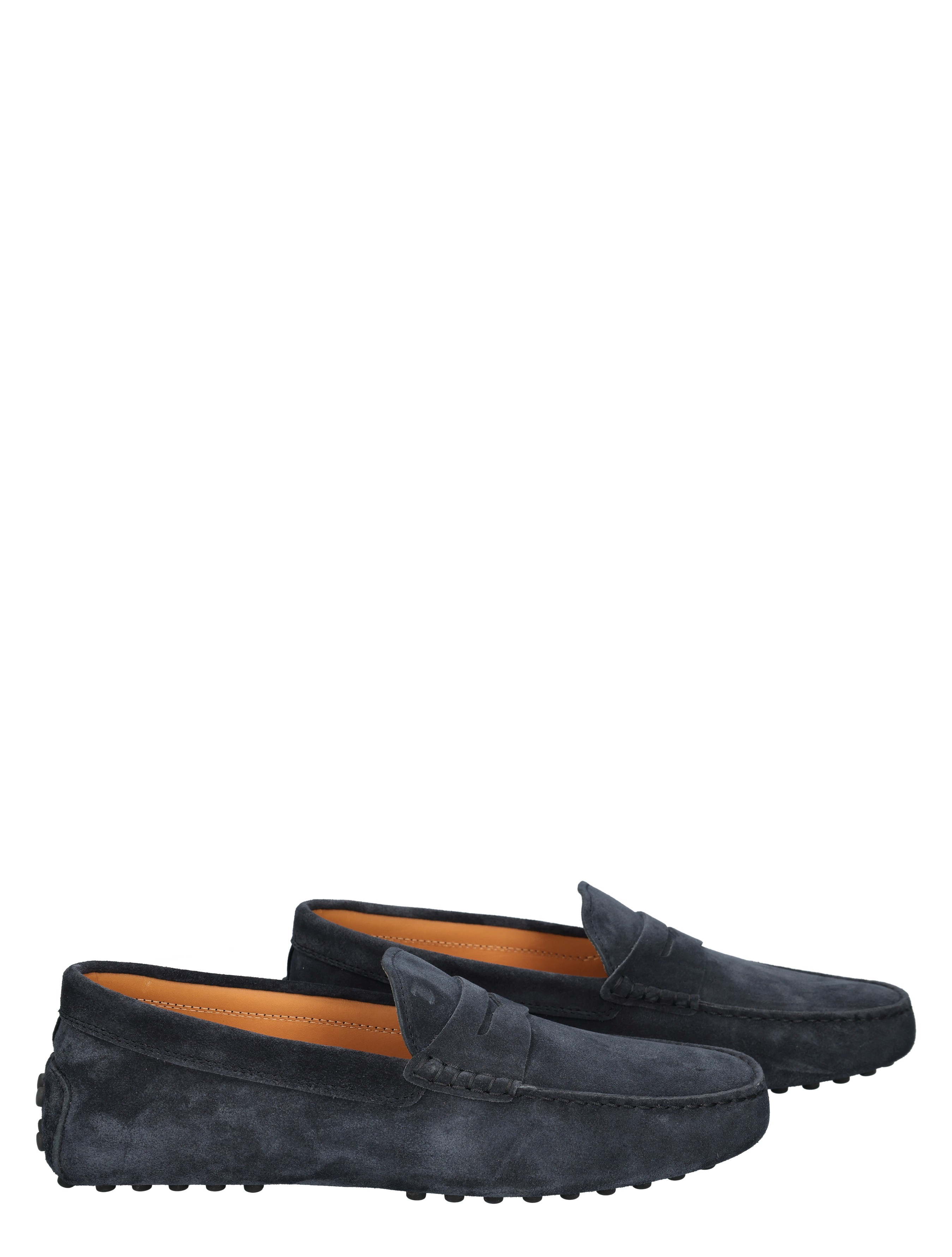 Tods - Gommino in Suede U805 Blue - Heren - Loafers - 49664_33_6