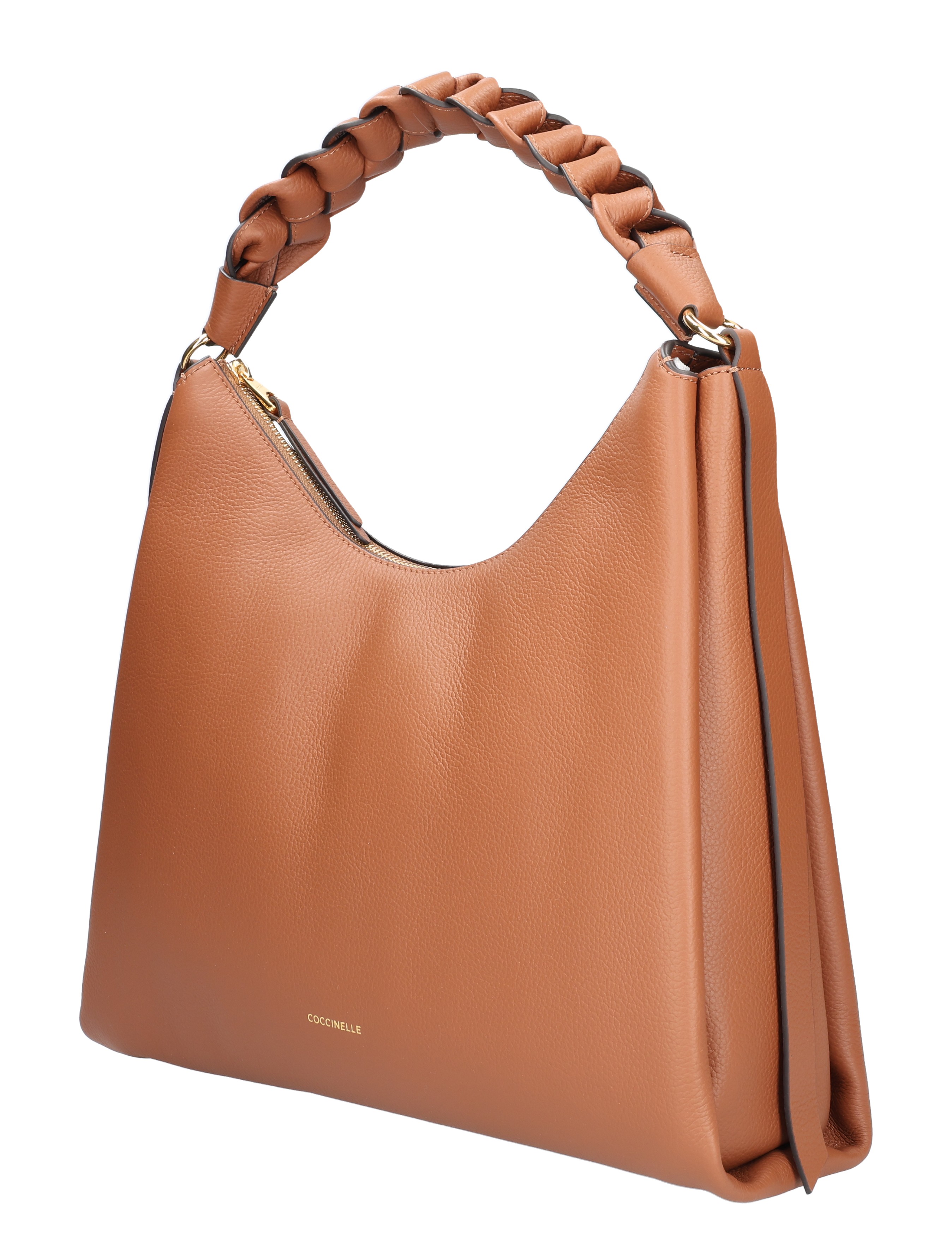 Coccinelle - Boheme E1 M50 13 02 01 682 Cognac - Dames - Schoudertassen - 48203_22_2