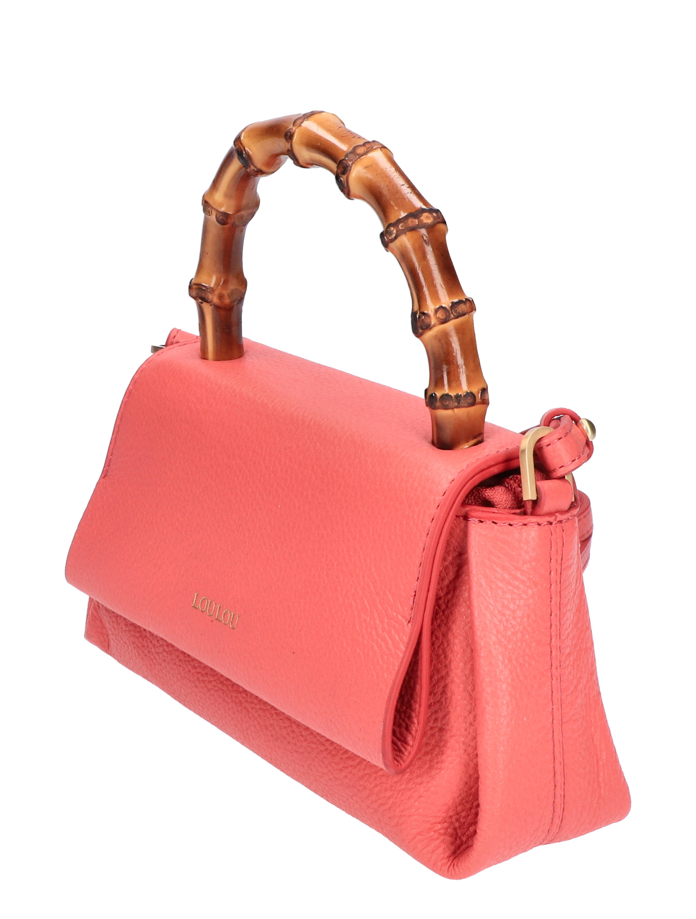 LouLou Essentiels - Bamboo Mae G.136 Grapefruit Gold - Dames - Handtassen - 48064_48_3