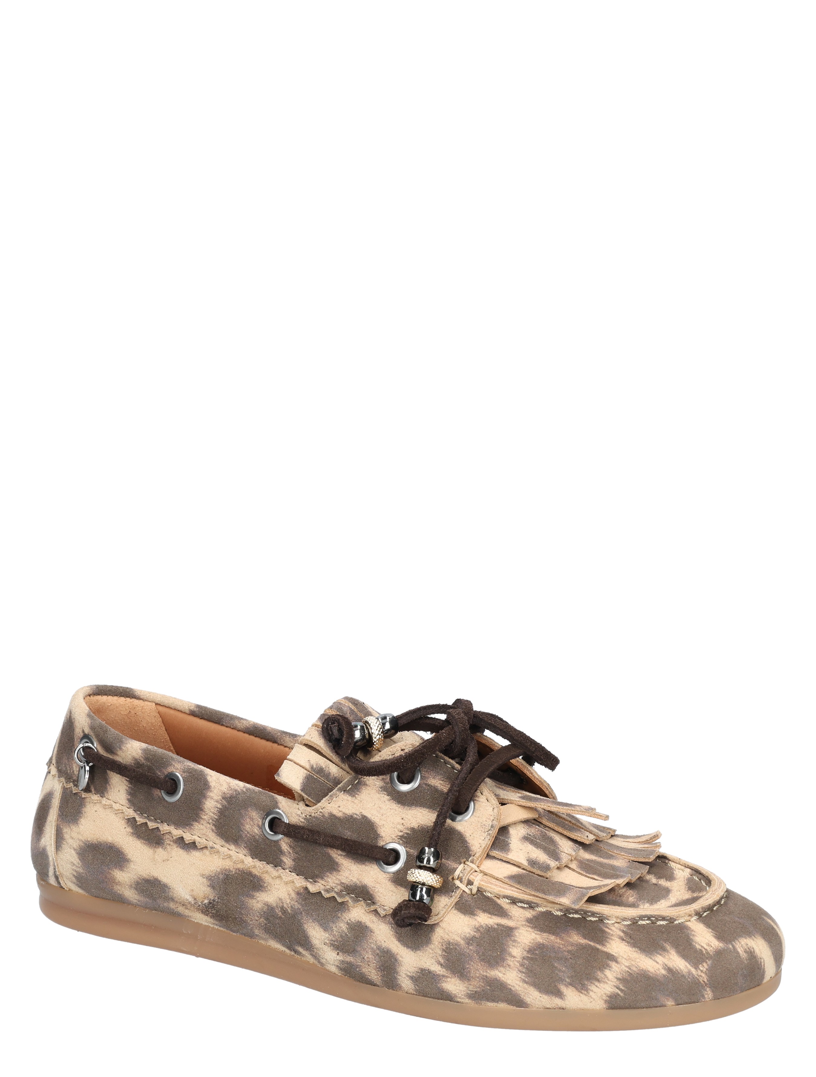 VIA VAI - June Loua 62374 03-315 Brown Leopard - Dames - Loafers - 49781_22_3