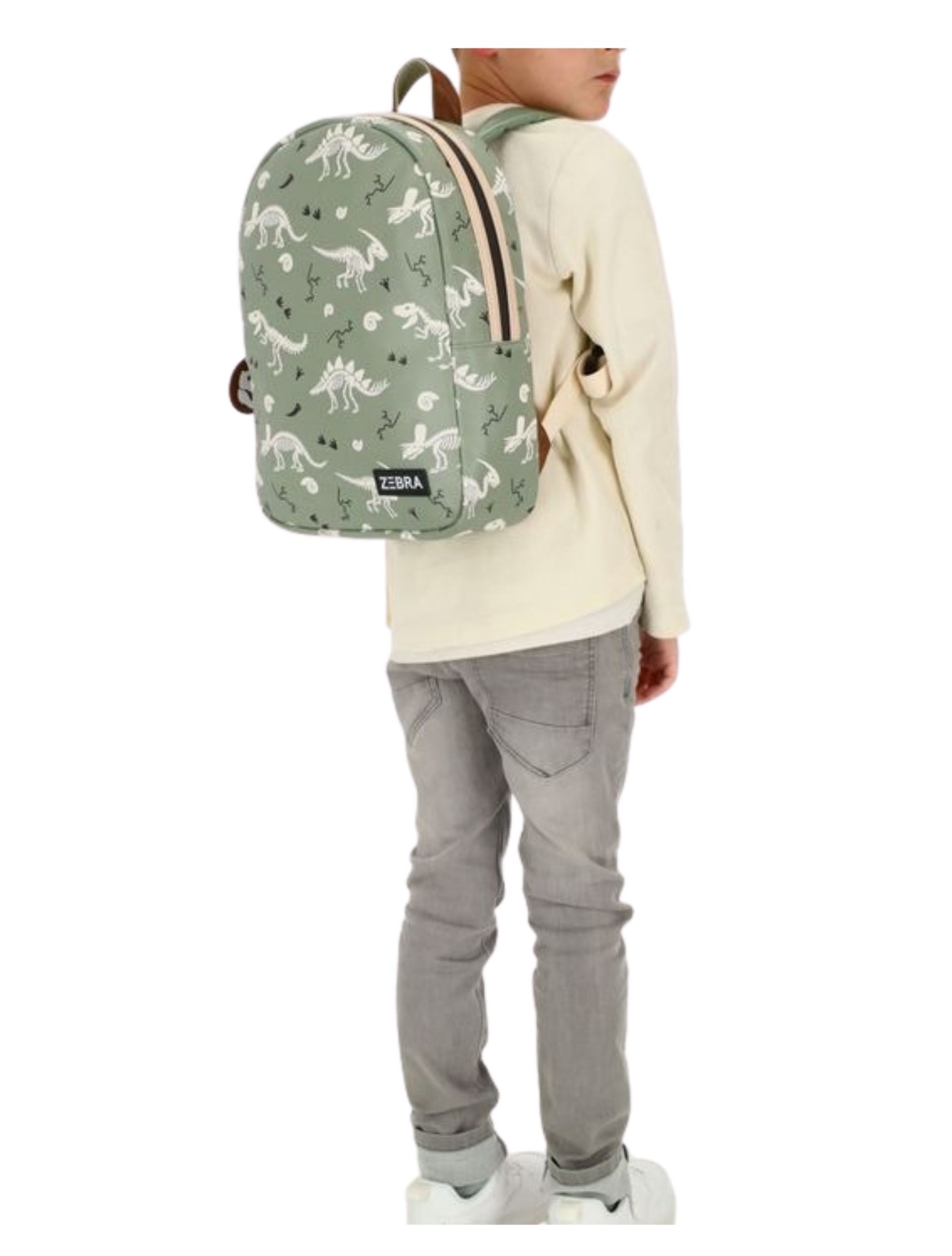 Zebra - Max Dinosaurus Green - Jongens - Rugtassen - 49914_66_5