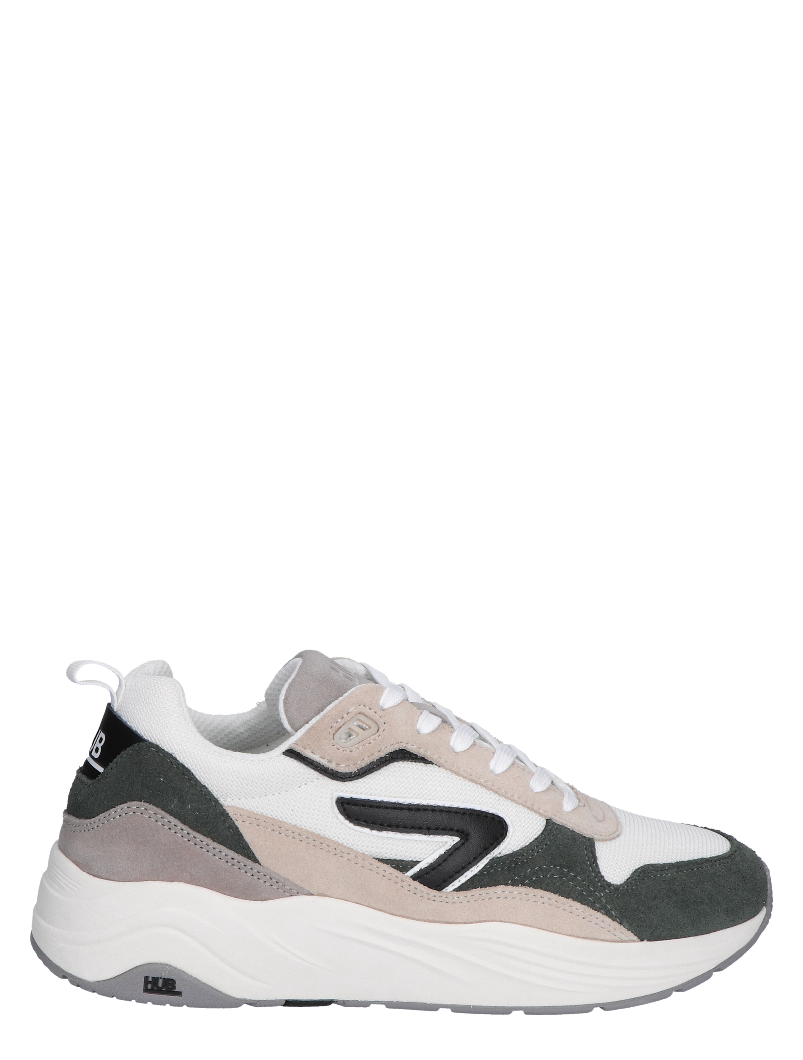 Glide Men White Mid Grey