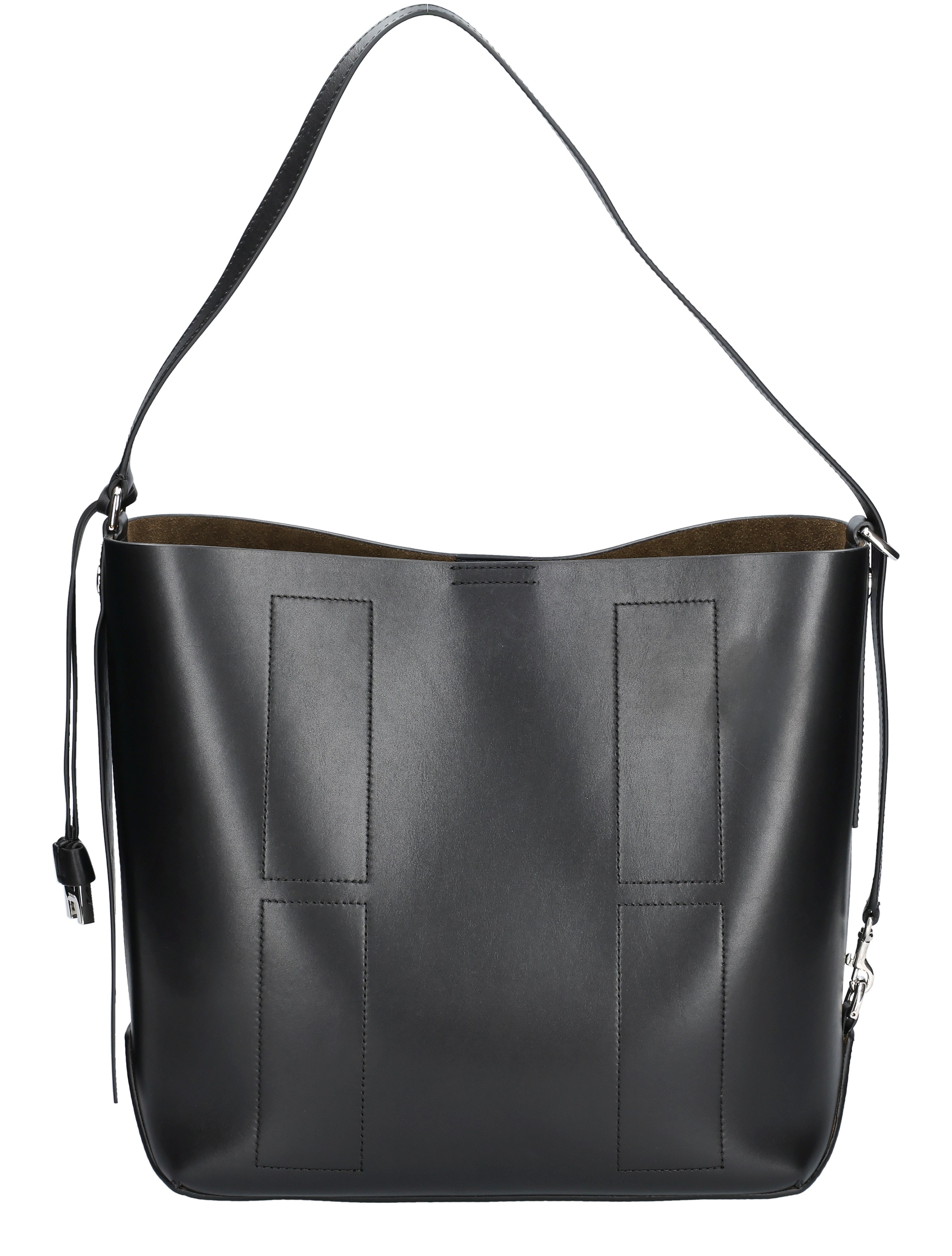 Hogan - Hobo Bag Media Black - Dames - Schoudertassen - 48115_11_2