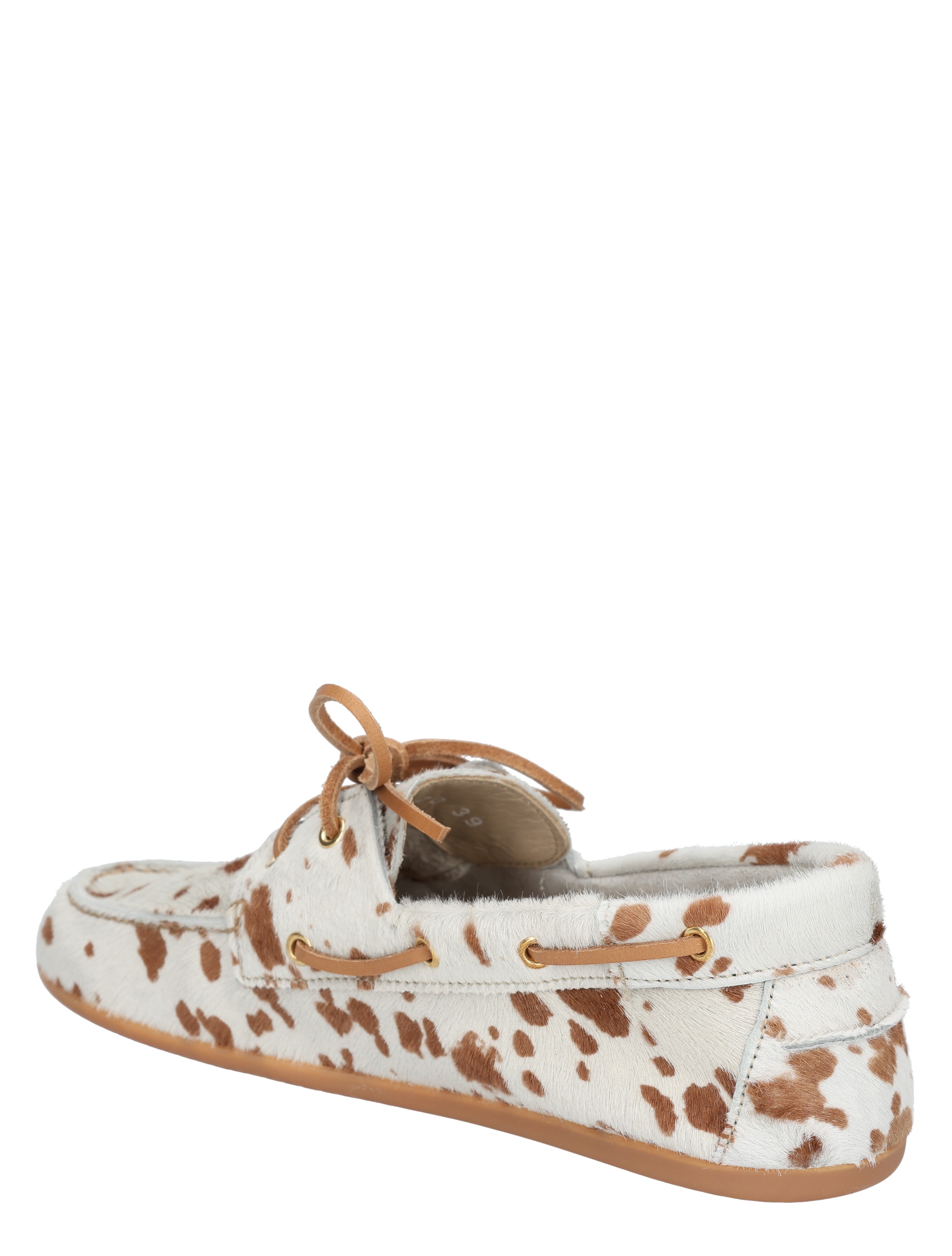 Miss Behave - Xanthi Beige Pony - Dames - Loafers - 49081_77_4