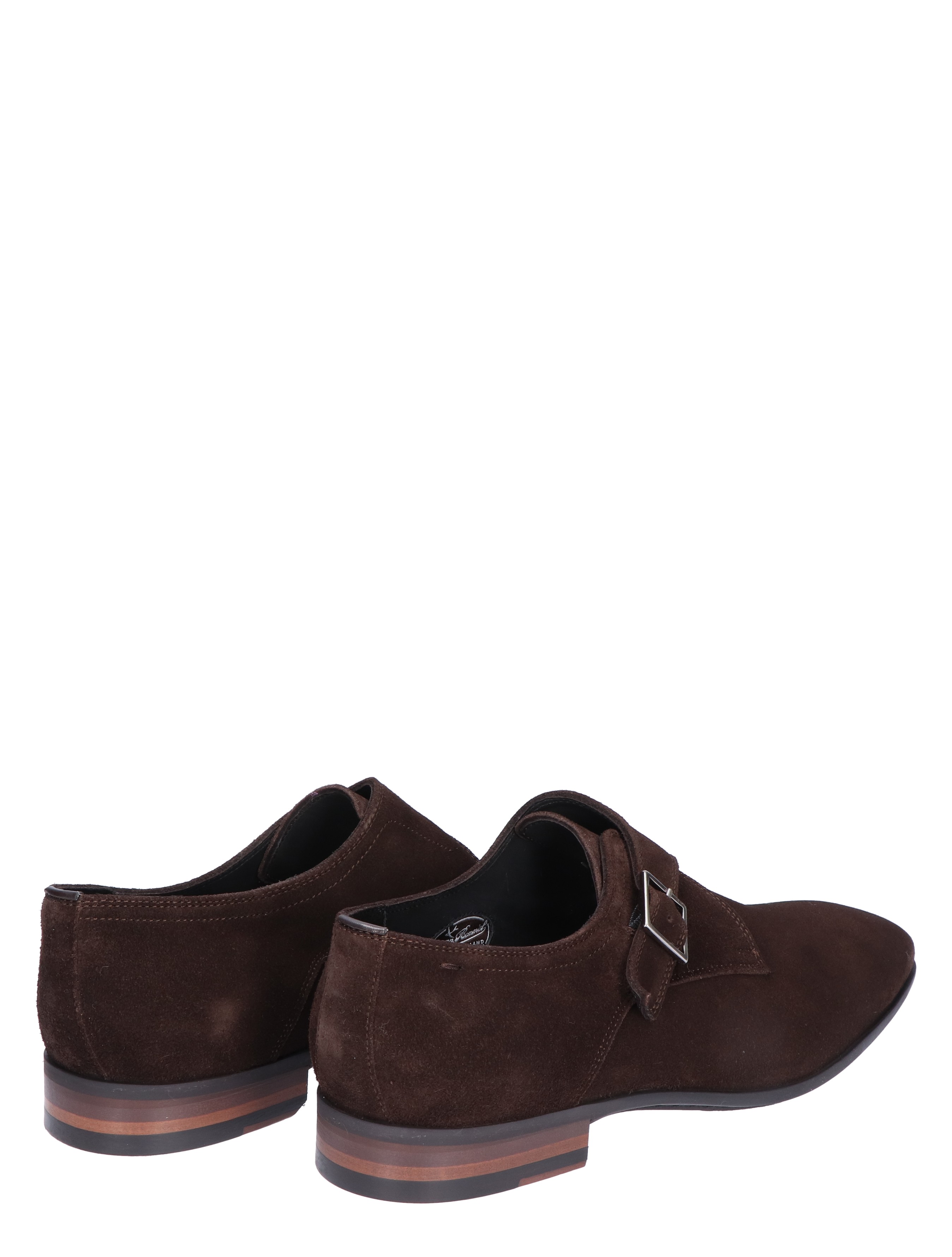 Van Bommel - 30016 Sella 20-01 Brown G+ Wijdte - Heren - Gespschoenen - 26942_22_5