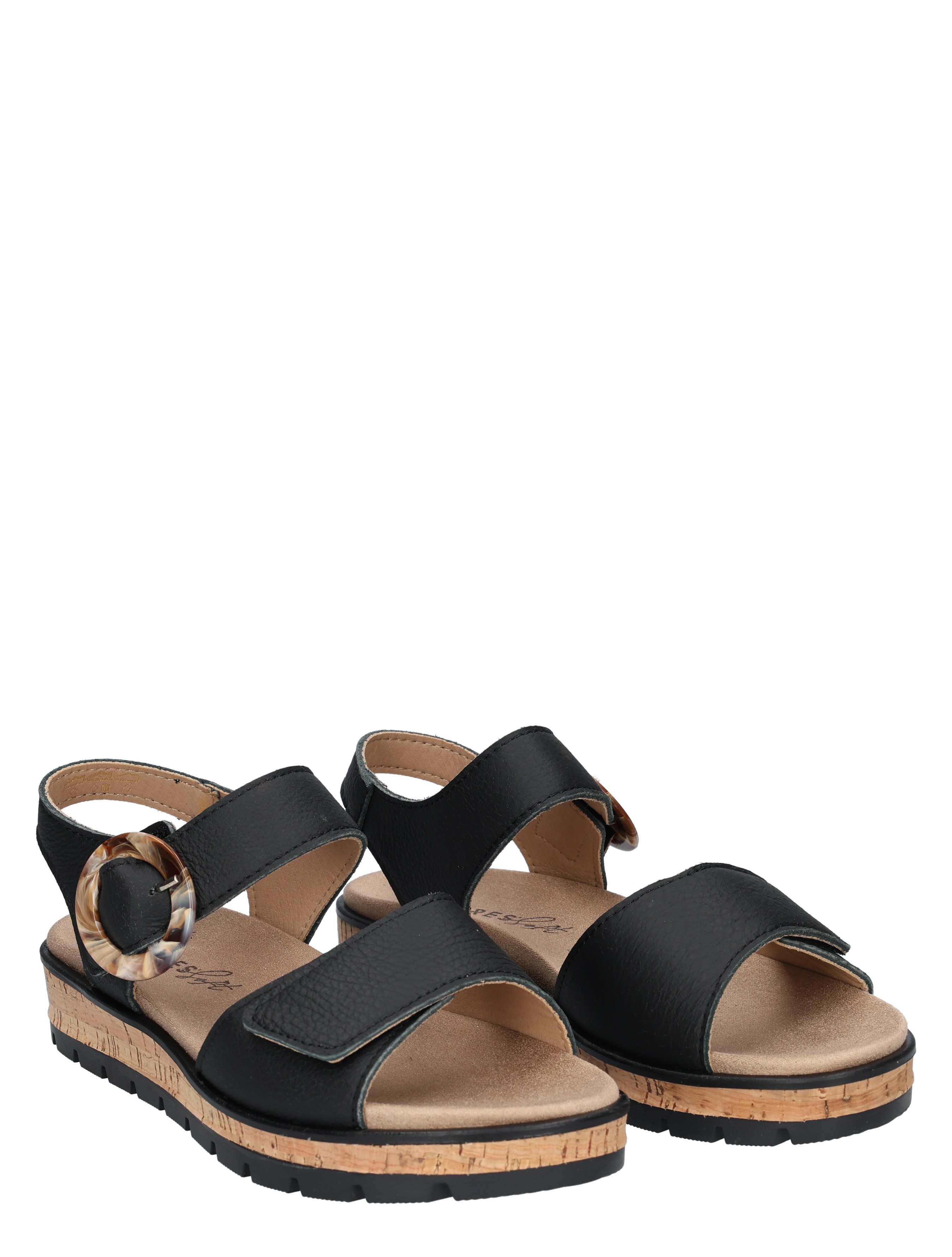 Cypres Soft - Wanda 2615615 1580 Black Floater 508 - Dames - Sandalen - 50850_11_5