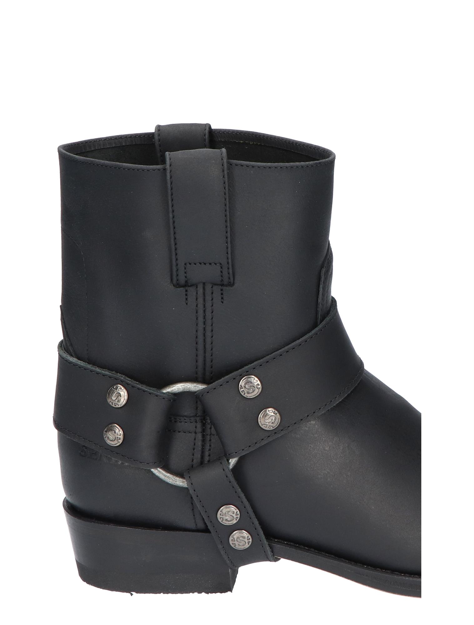 Sendra - 9077 Flota Negro - Dames - Boots - Biker Boots - 10812_11_5