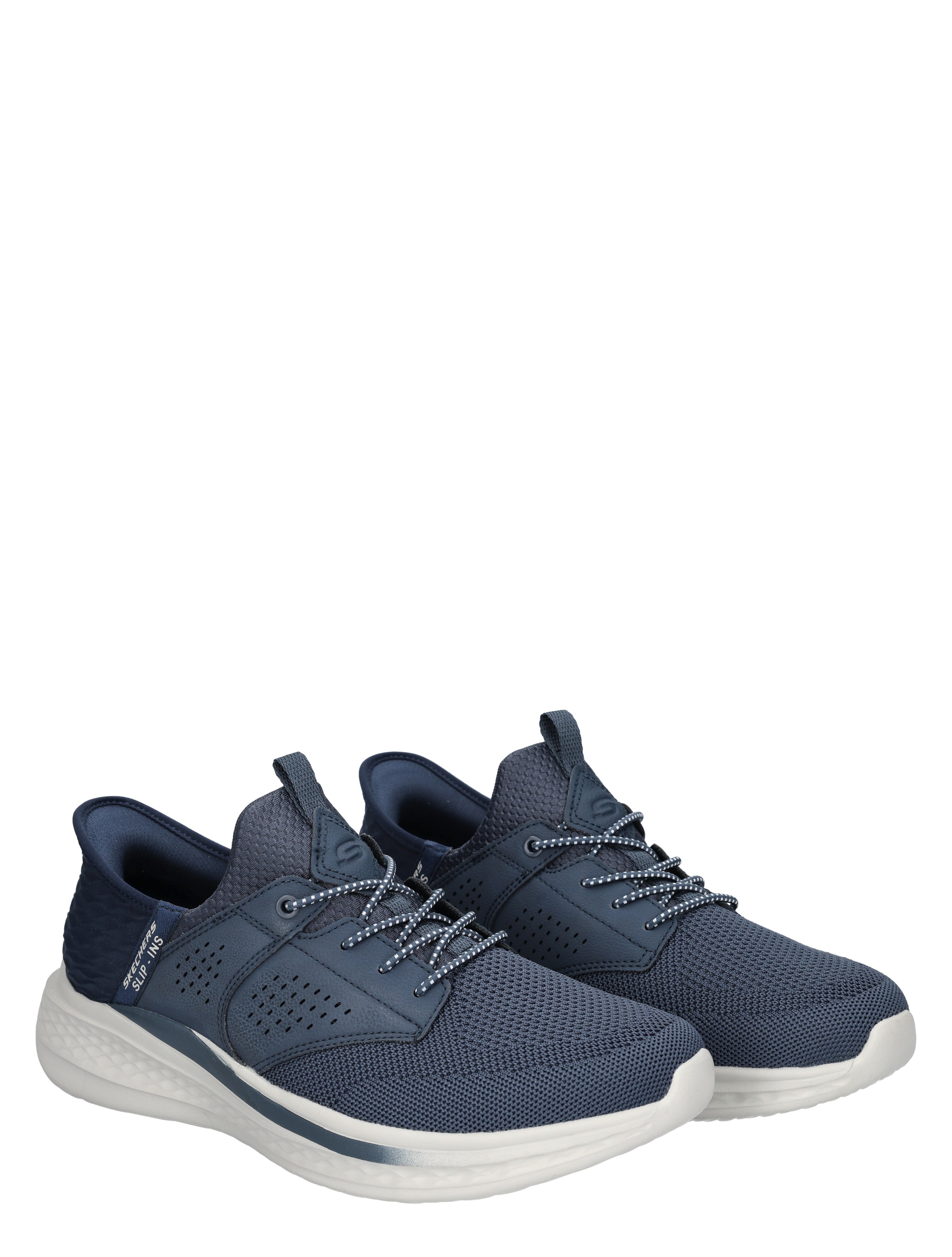 Skechers - 210889 NVY - Heren - Veterschoenen - Casual Veterschoenen - 49814_33_5