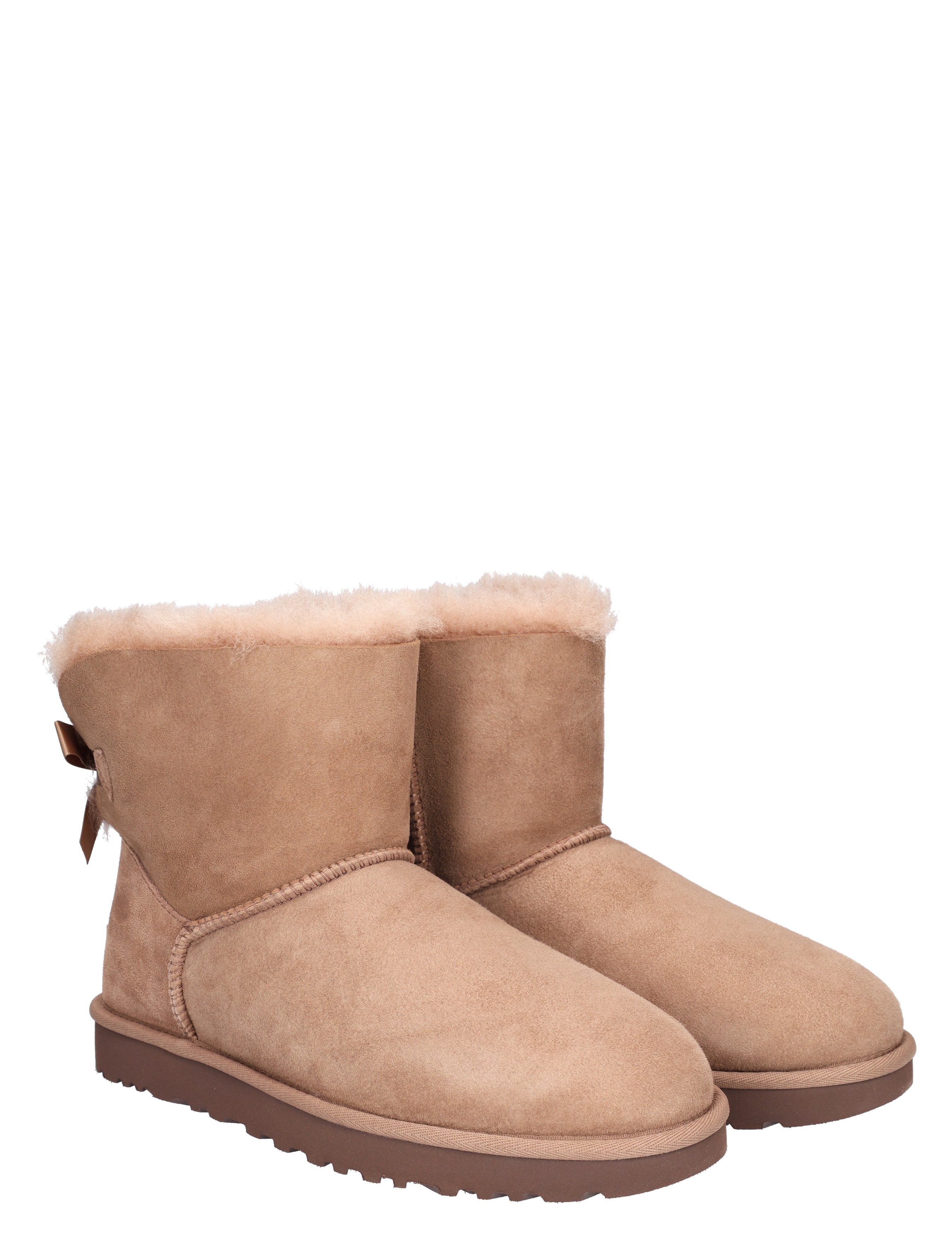 UGG - Mini Bailey Bow II Rocky Oak - Dames - Boots - Enkellaarsjes - 48123_22_5