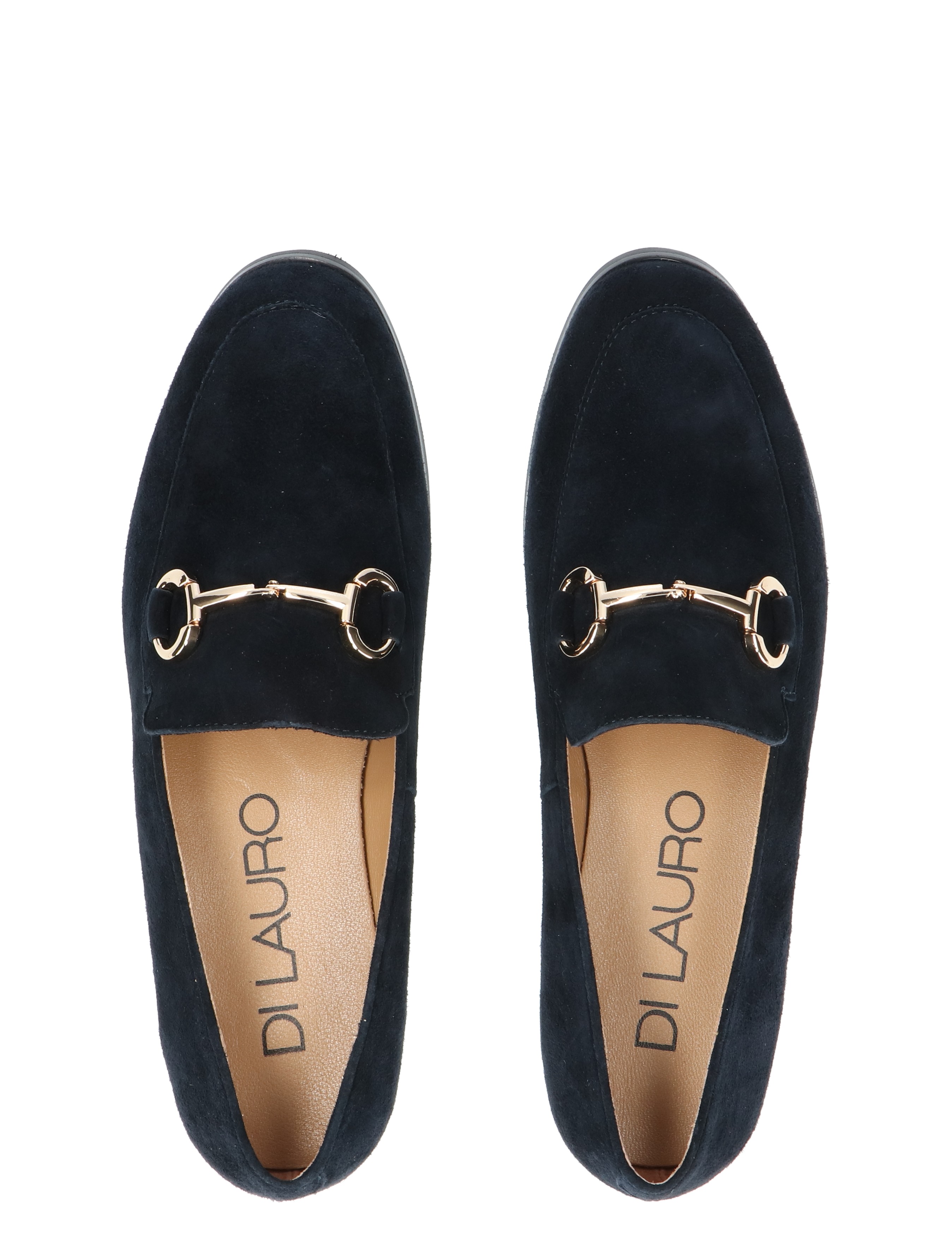 Di Lauro - Laure Dark Blue Suede - Loafers - Dames - 46300_33_7