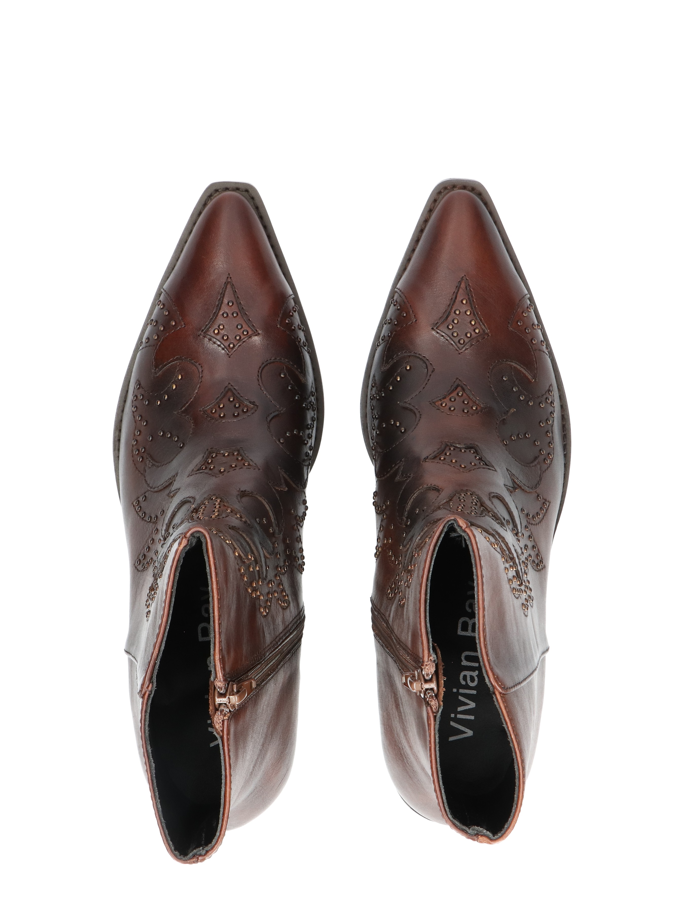 Vivian Ray - Carlotta Brown - Dames - Boots - Enkellaarsjes - 49471_22_7