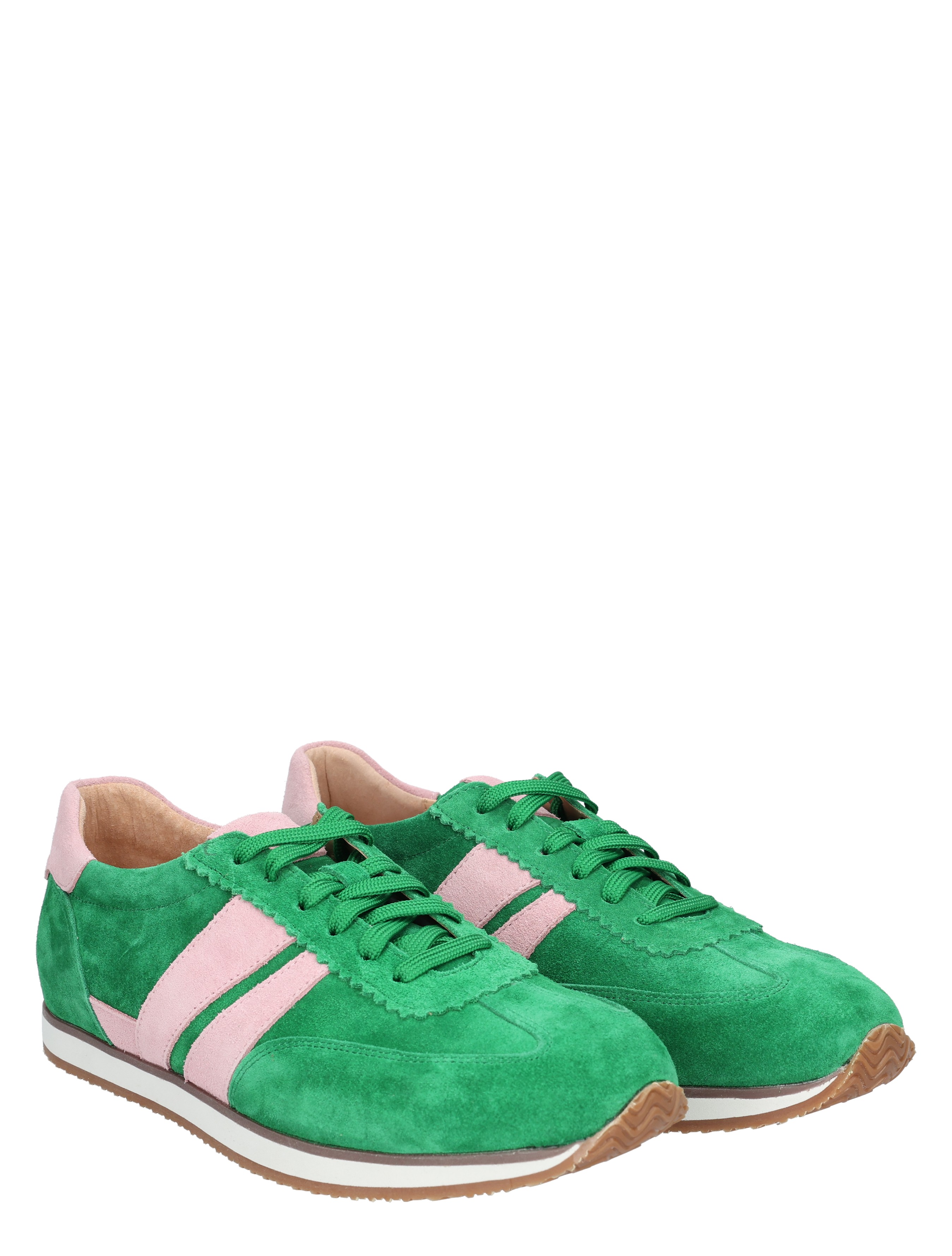 groene sneaker, tweederol schoenen, suède, linderoos, vulkanagem