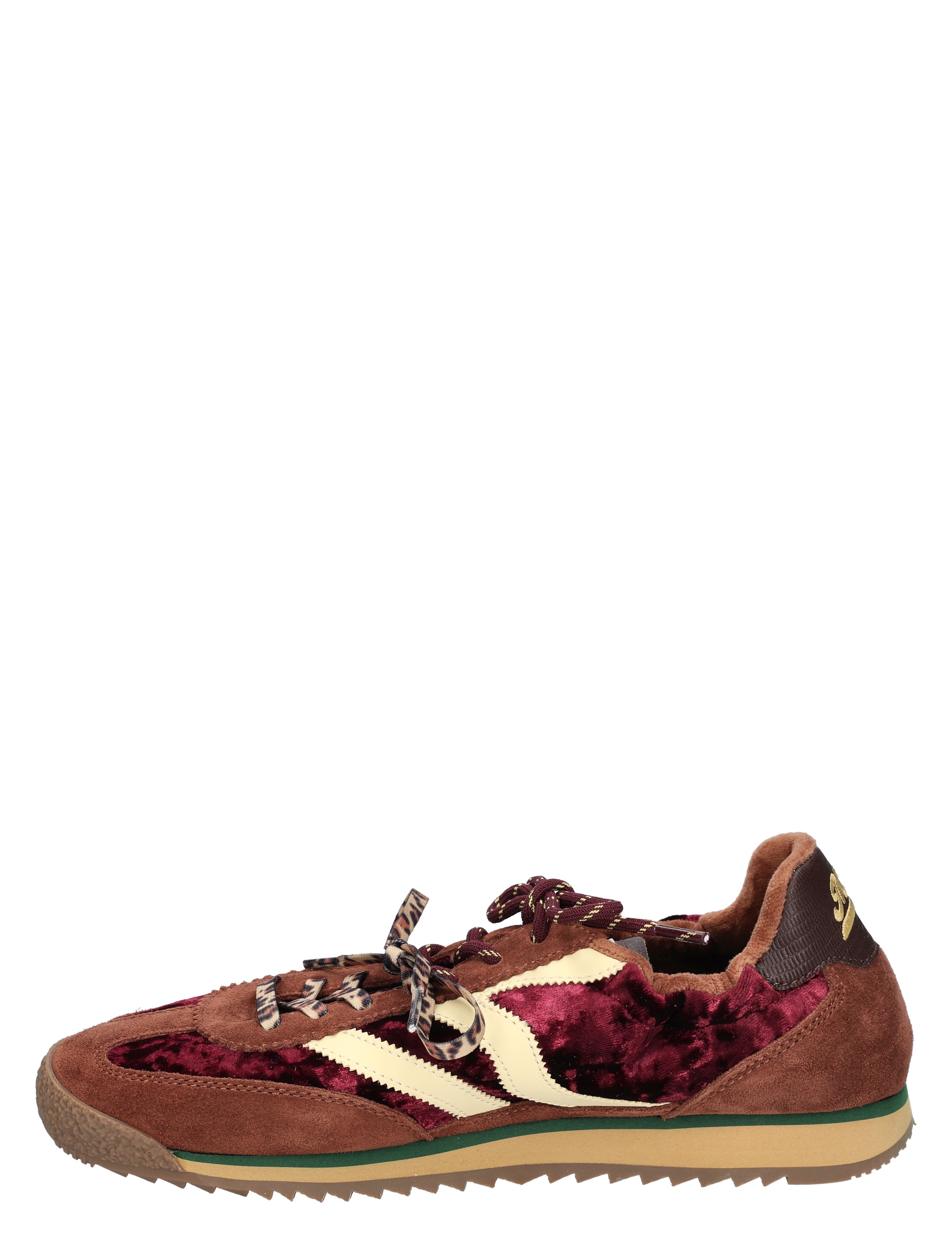 MRP by Maripe - Utah V10 Combi Red Velvet - Dames - Sneakers - Lage Sneakers - 51602_42_2