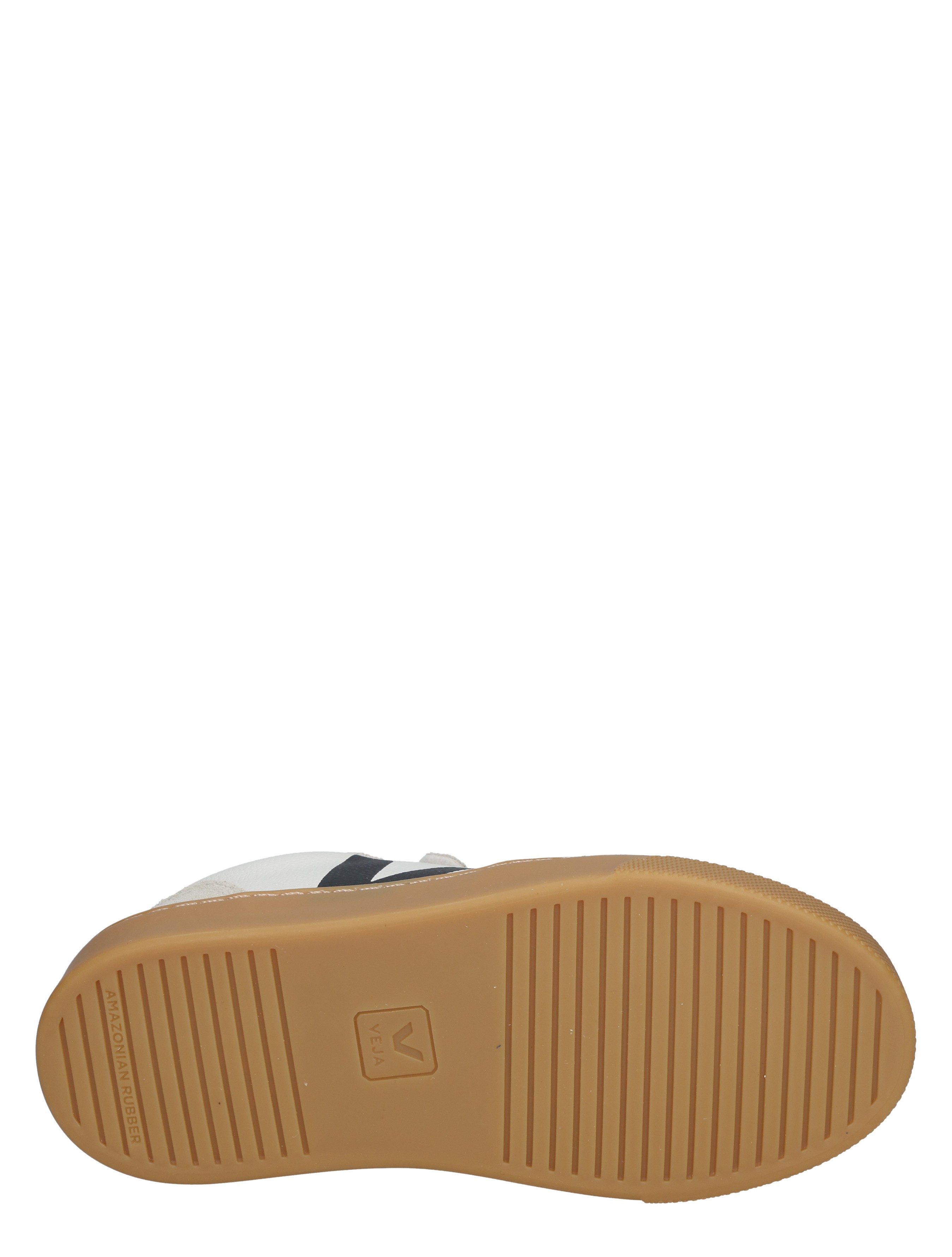 Veja - Small V-90 Kids Leather SX2021006C White Black Natural - Meisjes - Jongens - Sneakers - Lage Sneakers - Lage Sneakers - Sneakers - 48210_81_8