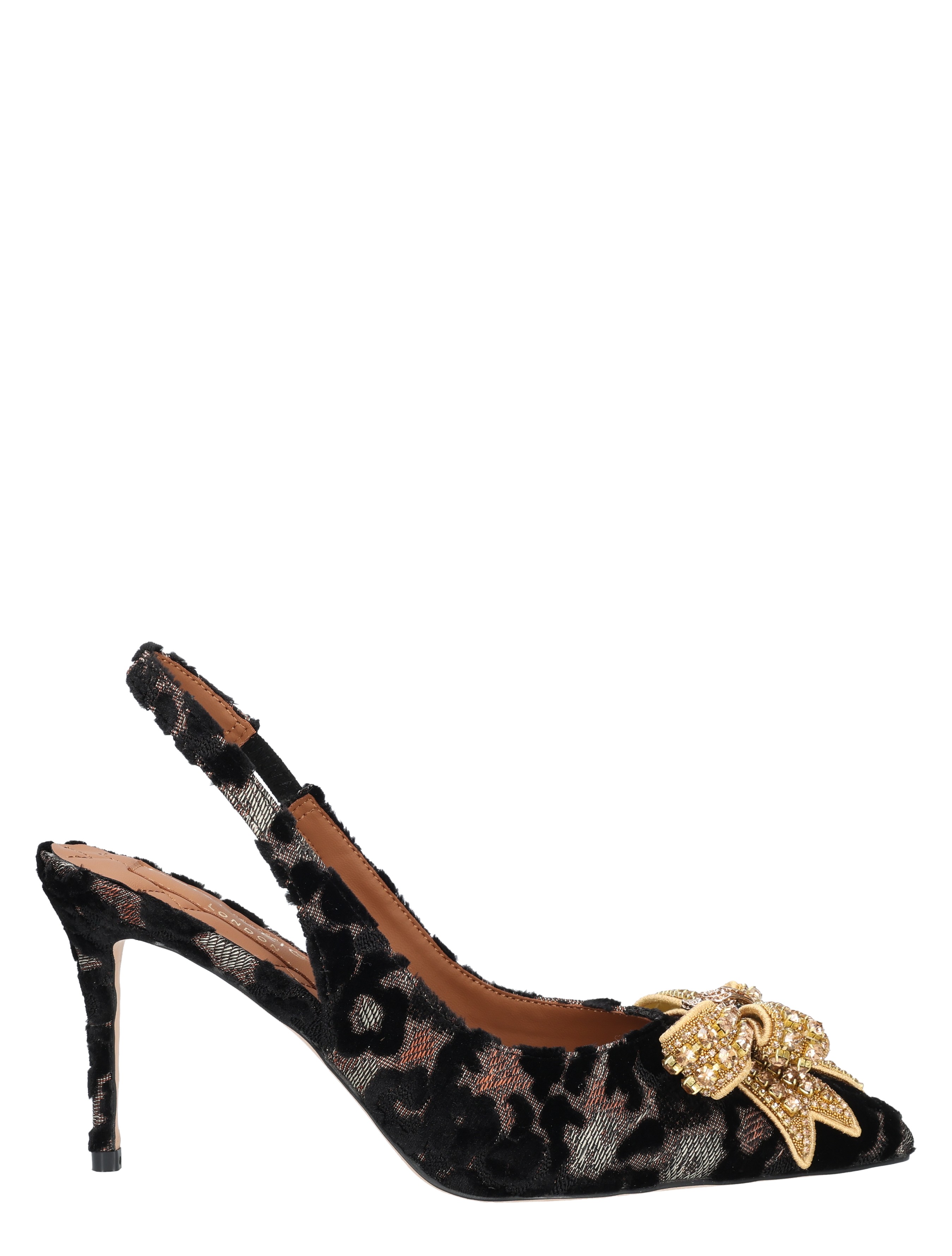 Kurt Geiger - Belgravia Bow 4984935689 Deca Brown - Dames - Pumps - 48476_22_1