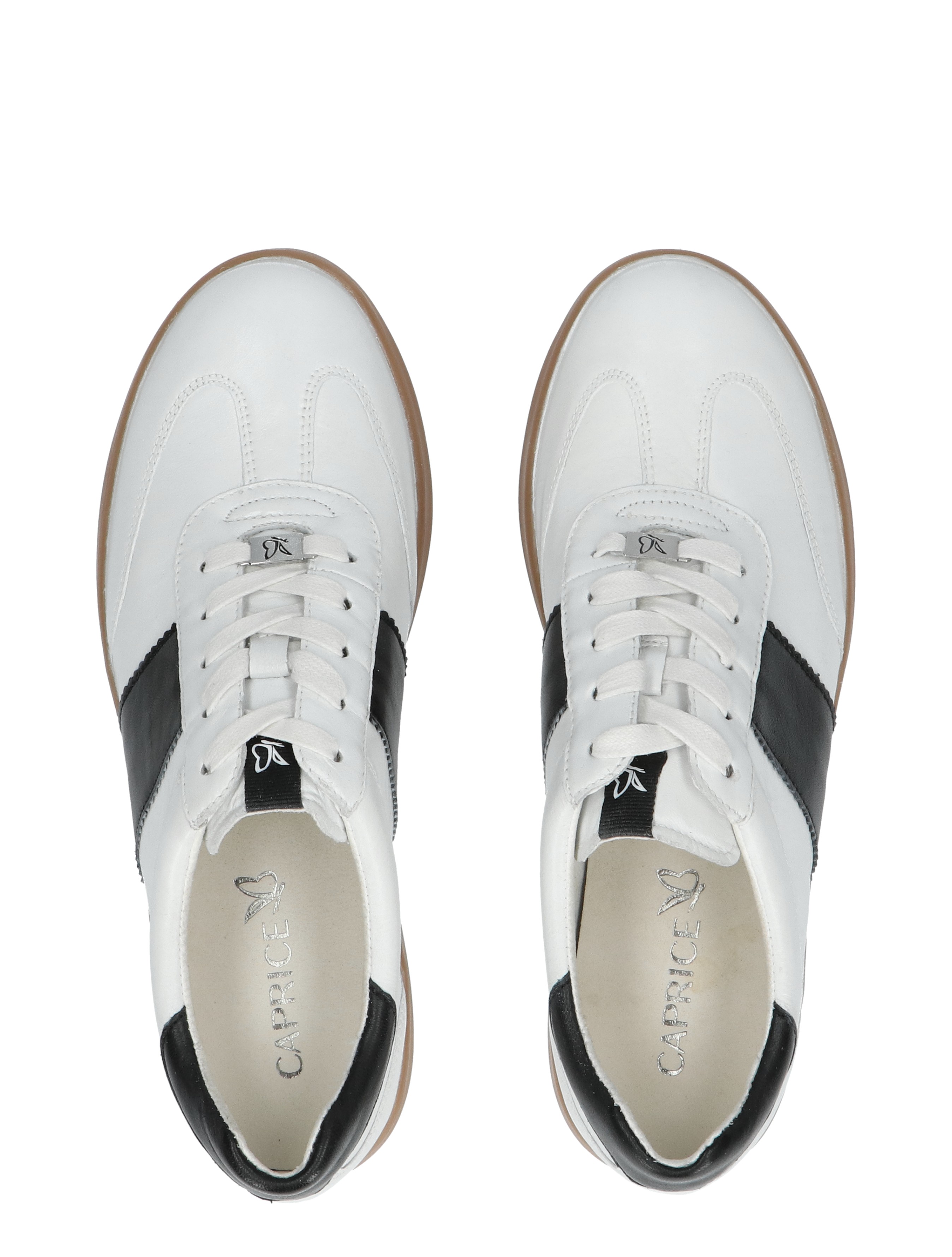 Caprice - 23705 White Black G-Wijdte - Sneakers - Dames - Lage Sneakers - 47158_81_7