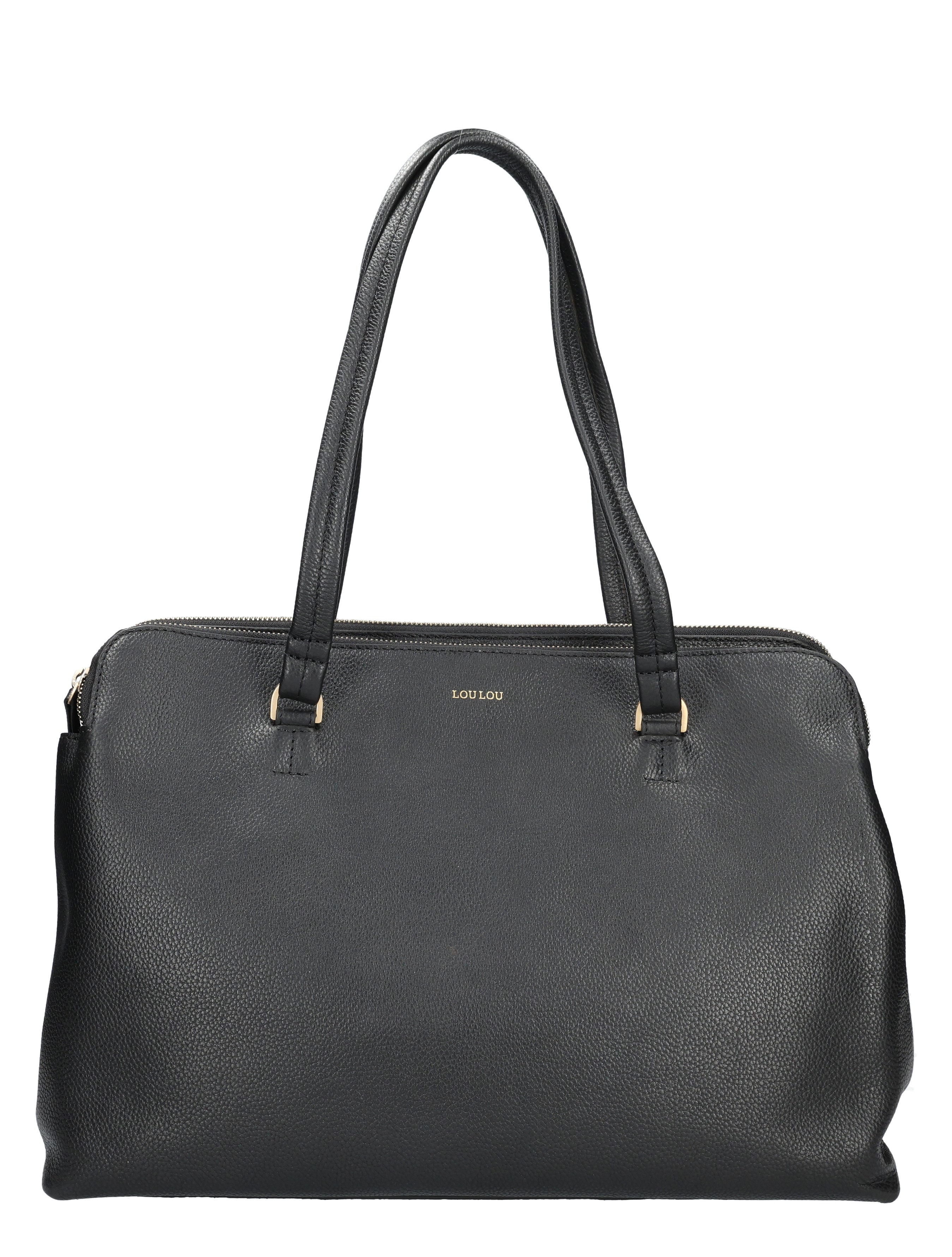 LouLou Essentiels - Olivia 001 Black - Schoudertassen - Dames - 49406_11_1