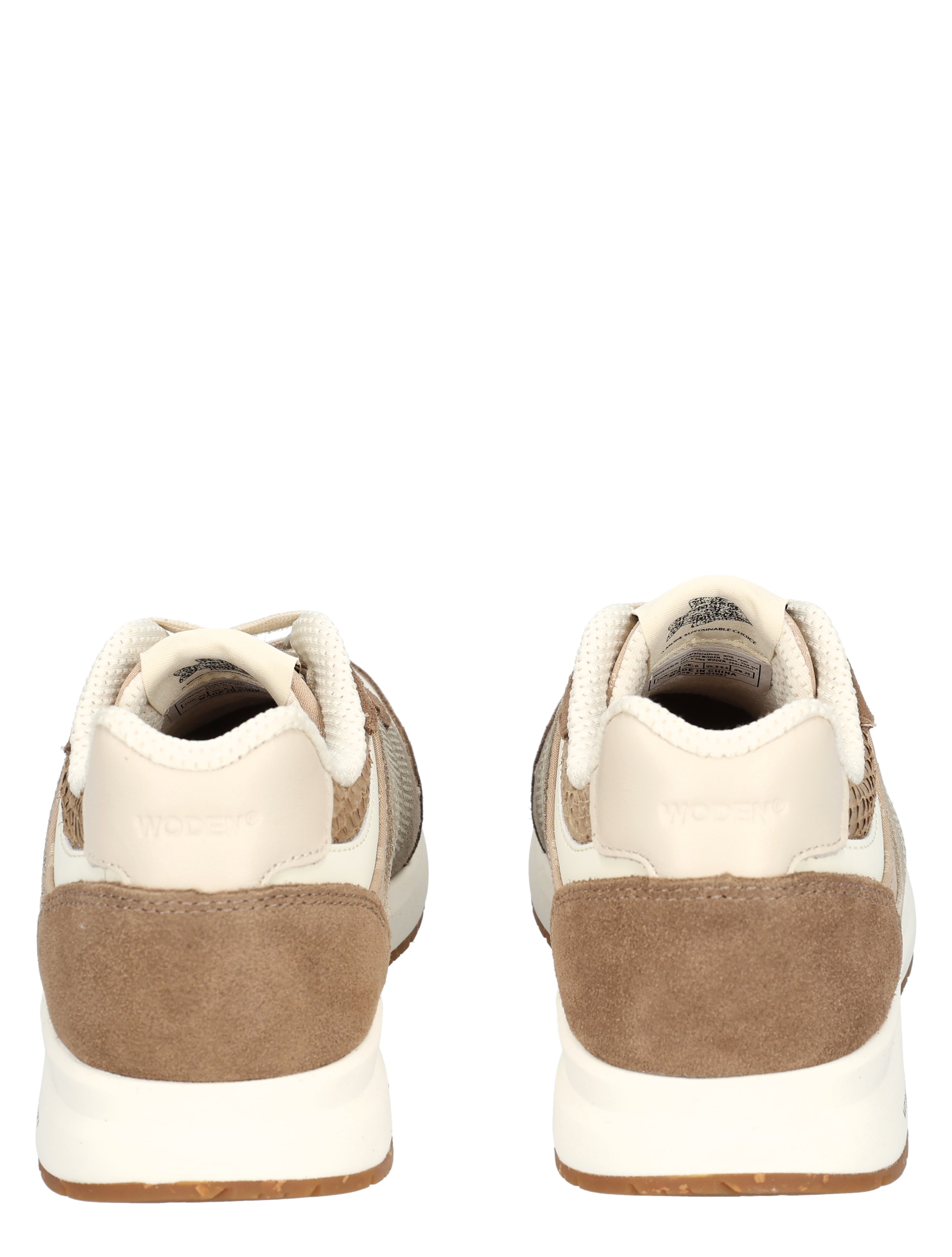 Woden - Rigmor WL677 852 Coffee Cream - Dames - Sneakers - Lage Sneakers - 49841_22_6