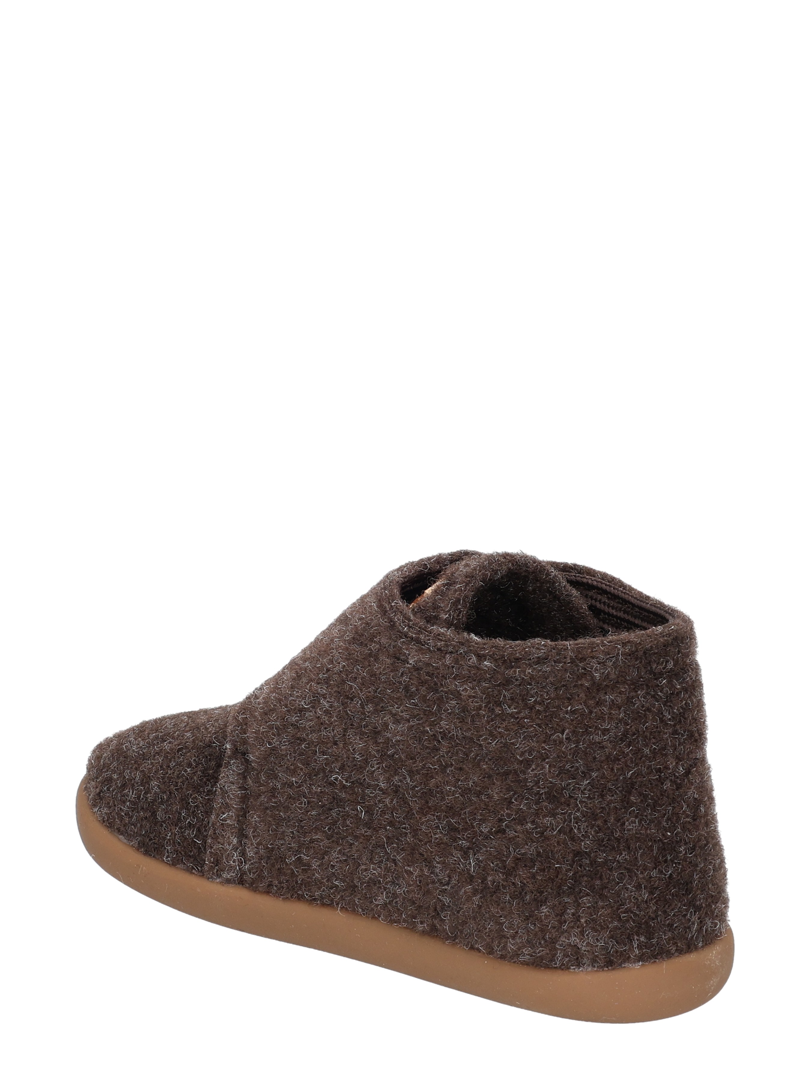 slipper, bootie, wol, bruin, slipper-sok
