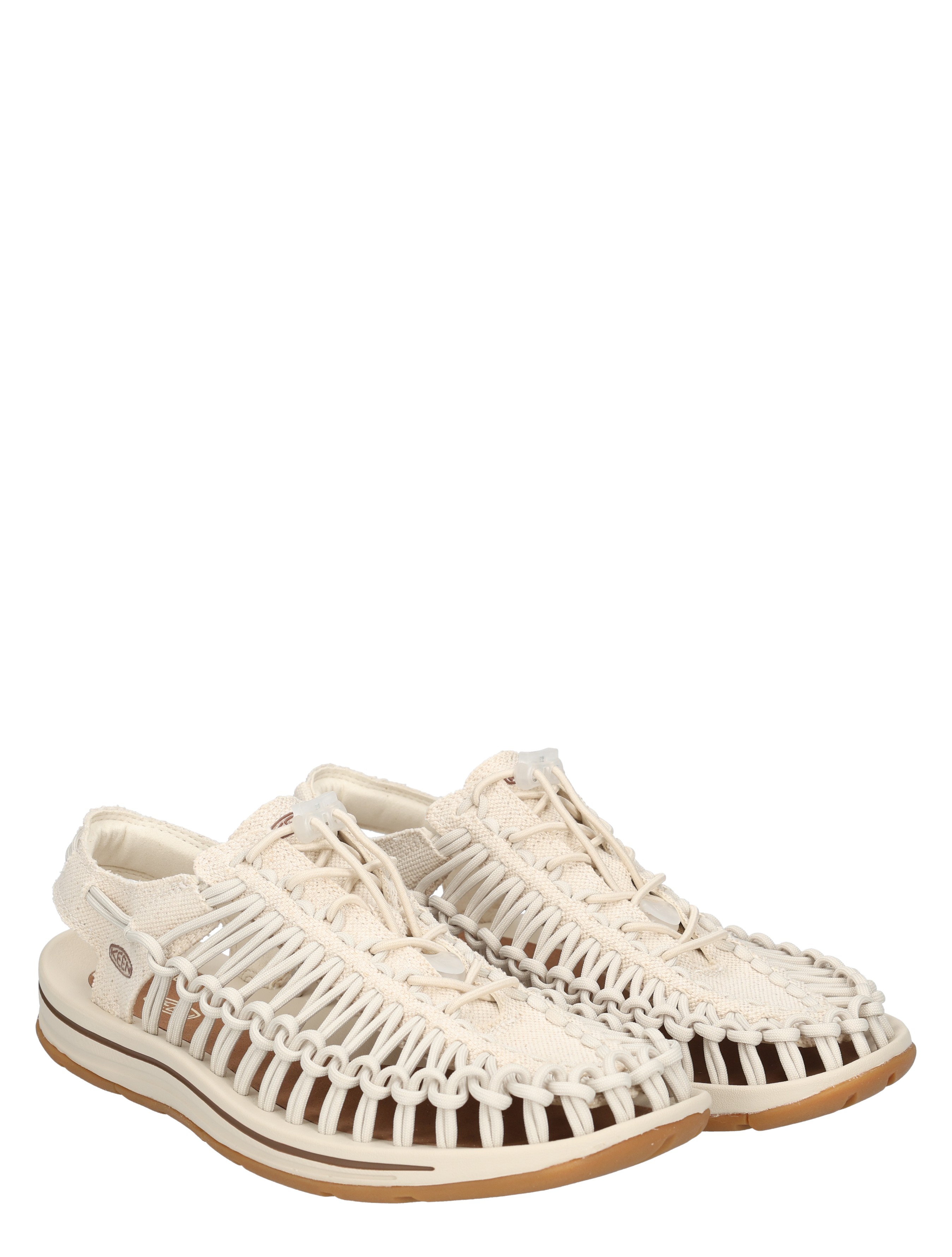 sandaal, gevlochten, pearl, comfy, casual grof