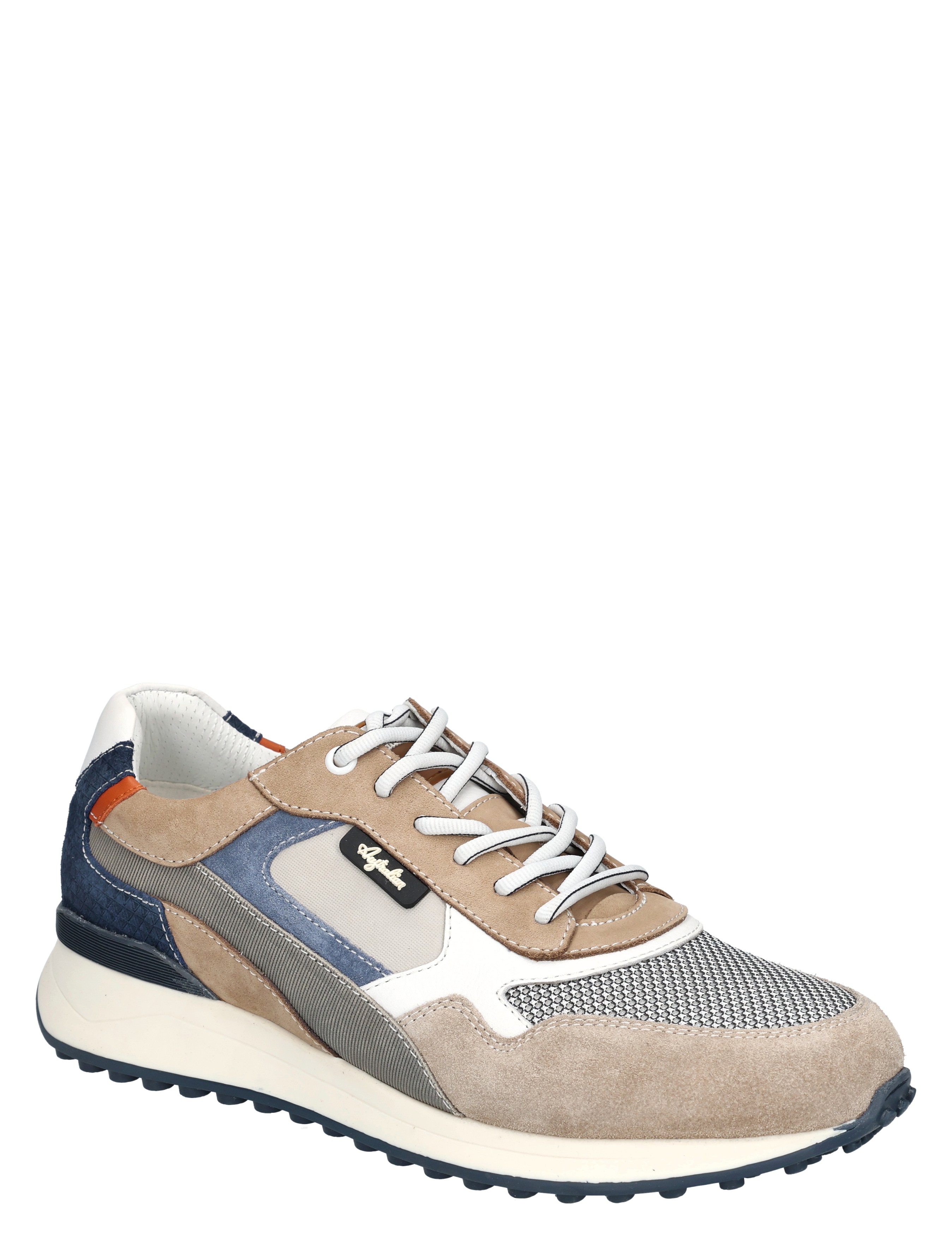 Australian - Yamato 15.1712.01.K15 Grey Beige Whit - Heren - Veterschoenen - Casual Veterschoenen - 50782_79_3