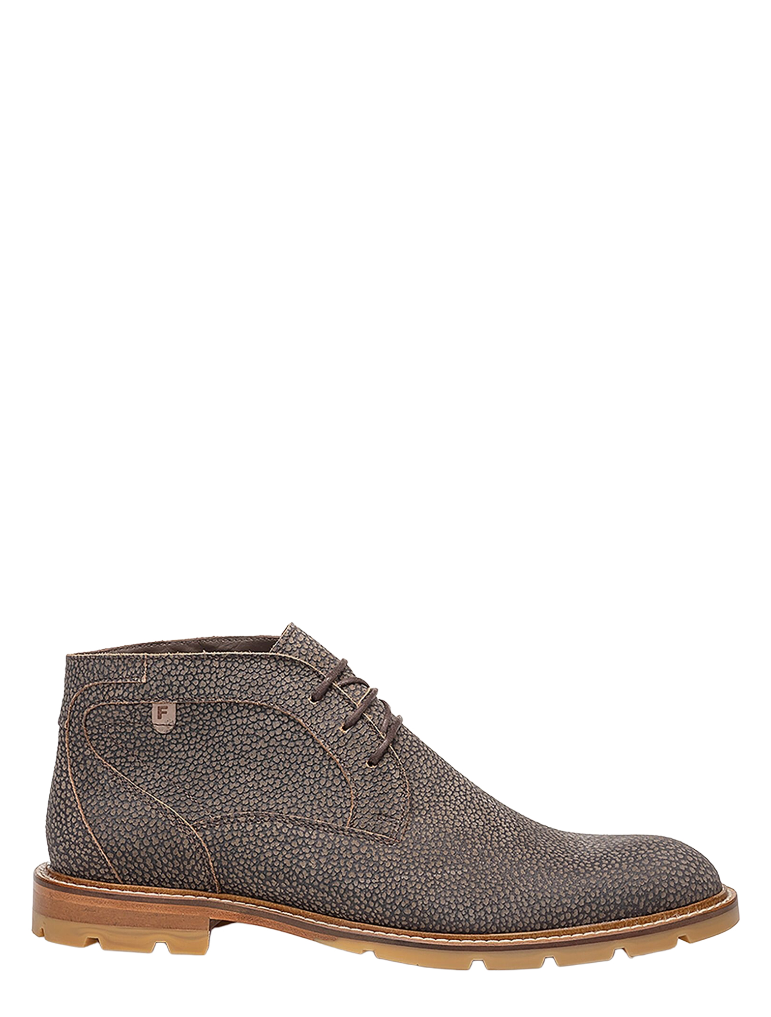 Floris van Bommel - De Braver SFM-50171 34-01 Taupe H-Wijdte - Heren - Boots - Enkellaarsjes - 50143_77_1