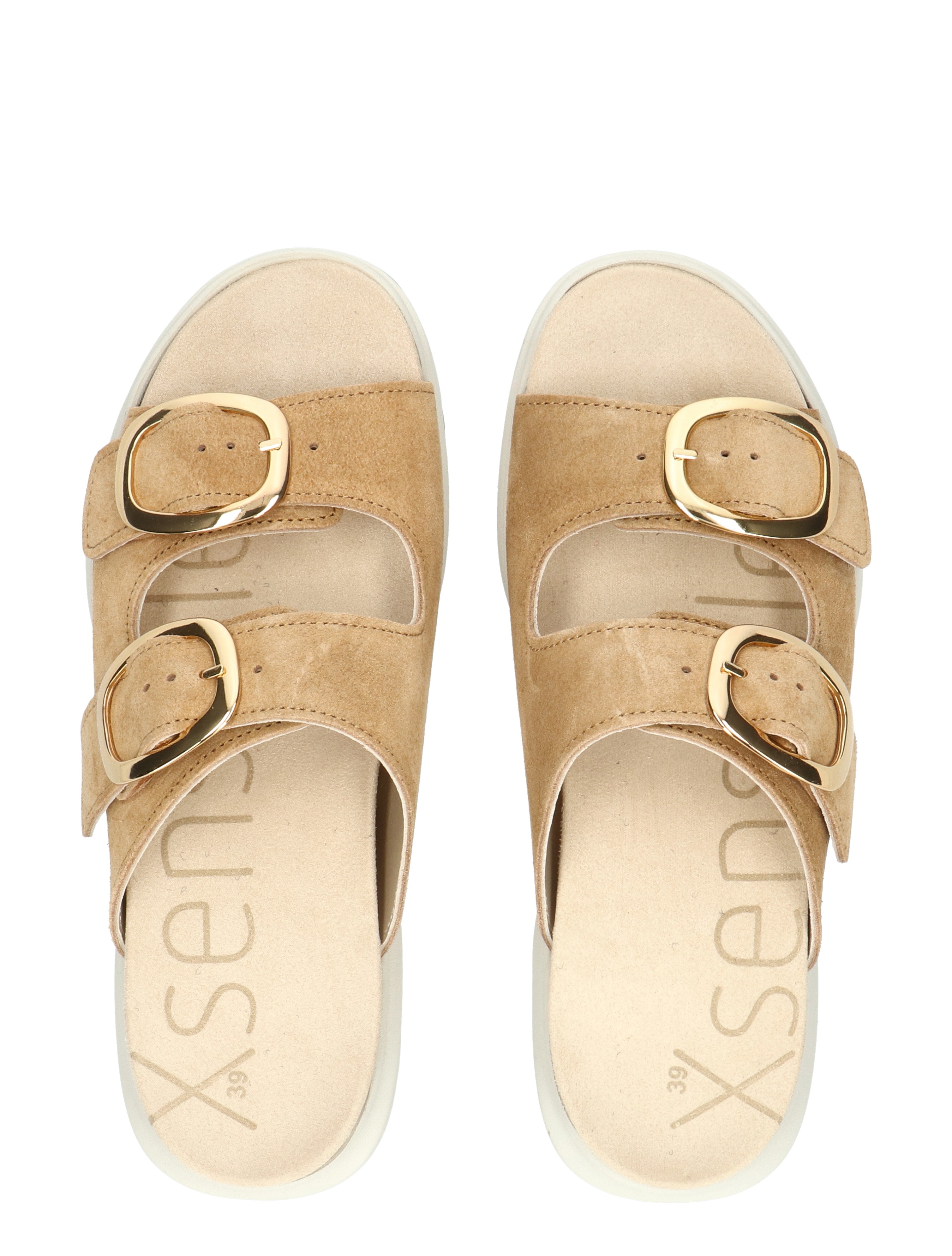 Xsensible - 30322.5 Mykonos 311 Camel H-Wijdte - Dames - Slippers - 50414_22_7