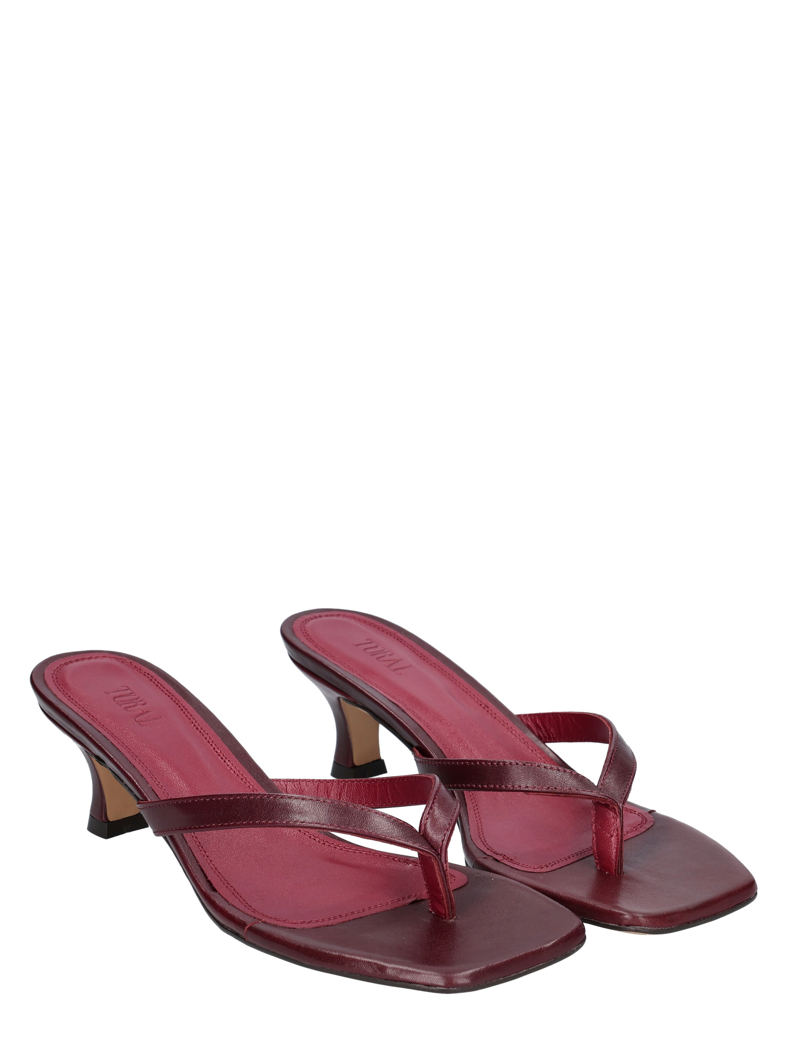 Toral Shoes - Rocio Burgundy - Dames - Sandalettes - 51889_42_5