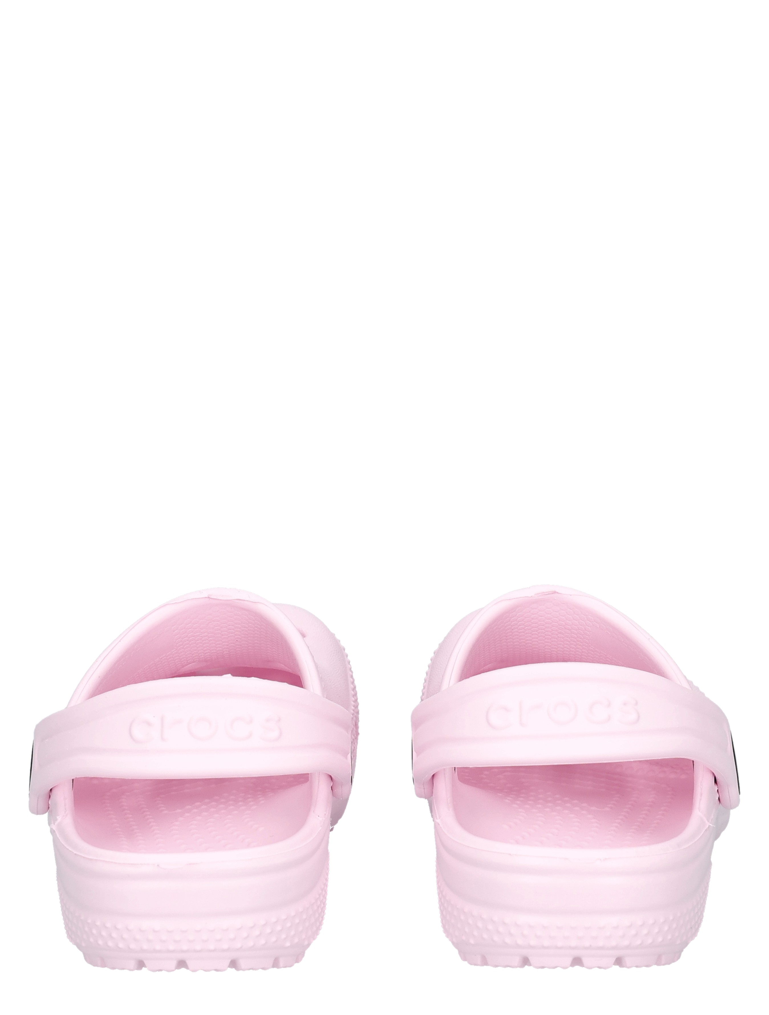 pantoffels, sandalen, pink, platvorm, slip-on
